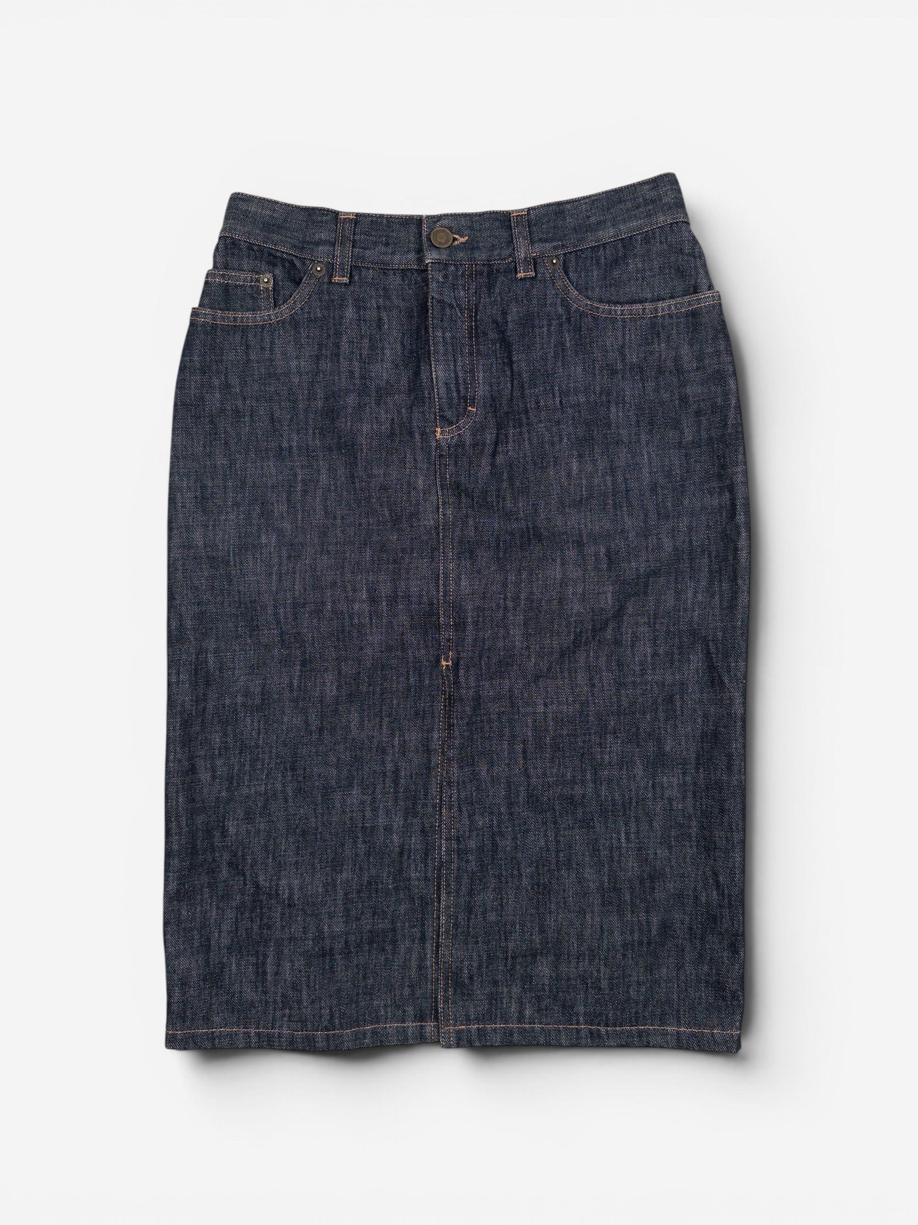 Gucci × Tom Ford Gucci by Tom Ford FW2002 Leather Lace-up Skirt