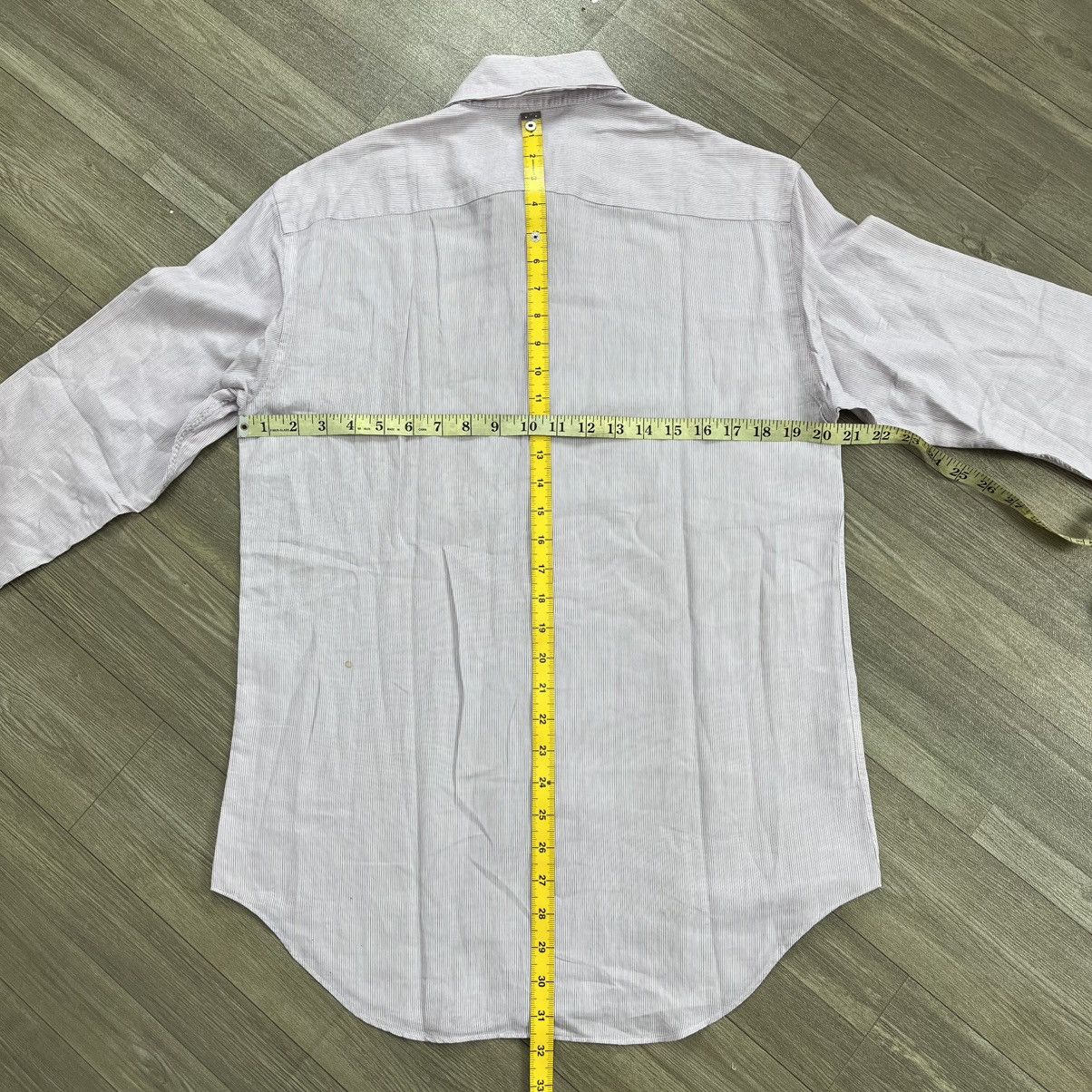 Giorgio Armani Vintage Giorgio Armani Collezioni Luxury Long Sleeve Shirt Size US L / EU 52-54 / 3 - 17 Thumbnail