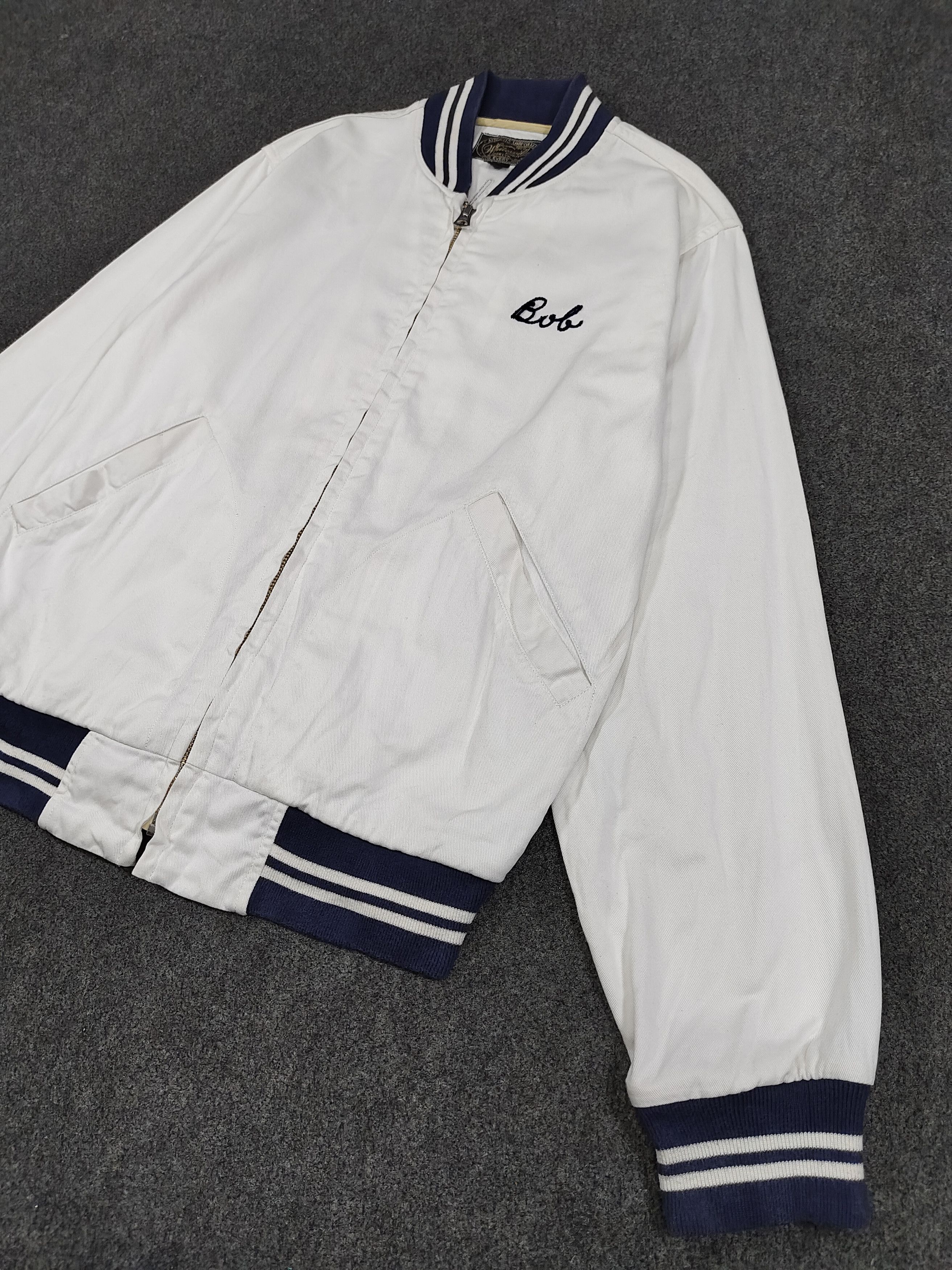Toyo Enterprises Whitesville🔥Classic Ivy Athletic "New York" Varsity Bomber Size US S / EU 44-46 / 1 - 4 Thumbnail