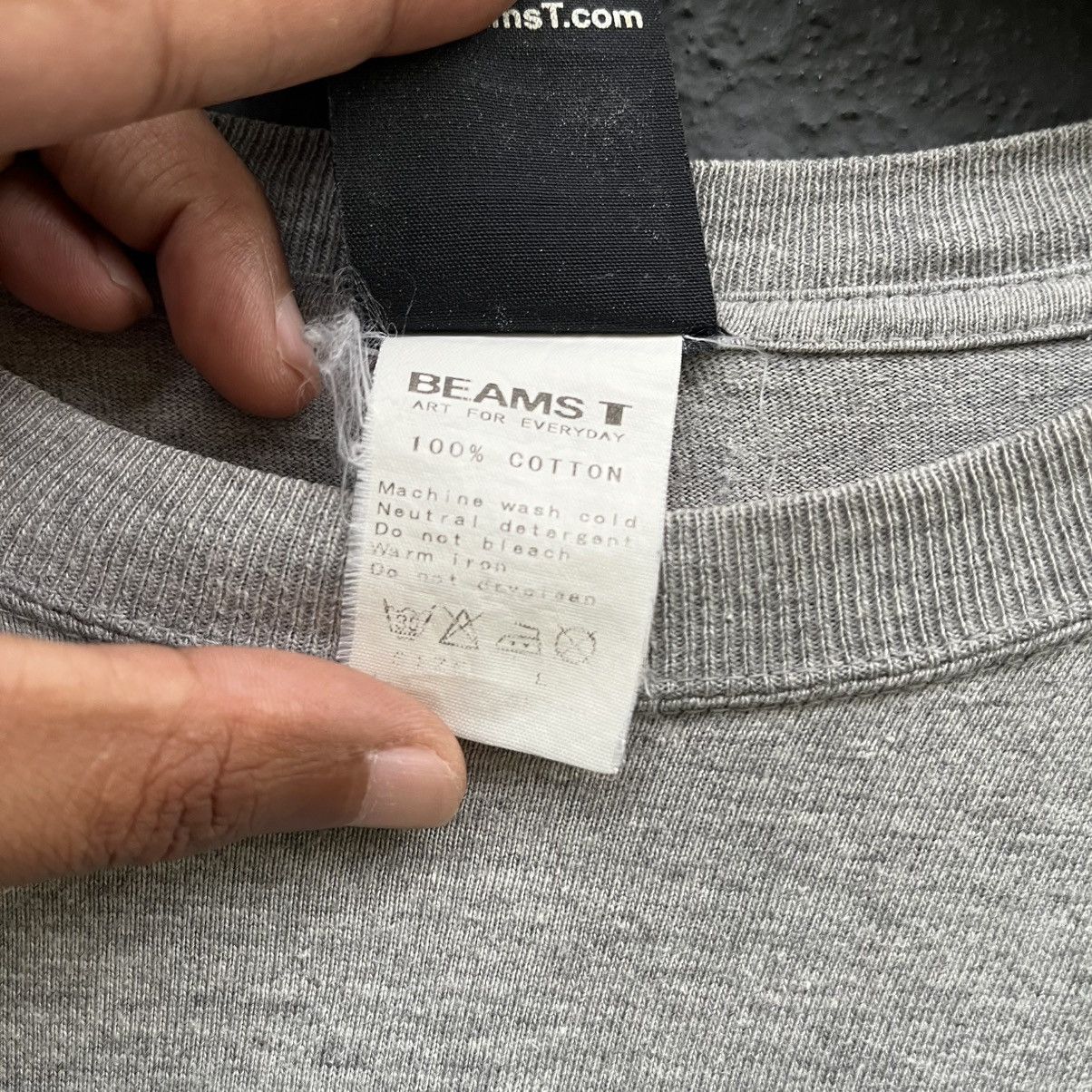 Beams Plus Thrashed Beams Art For Everyday Japanese Brand Tee Size US L / EU 52-54 / 3 - 6 Thumbnail