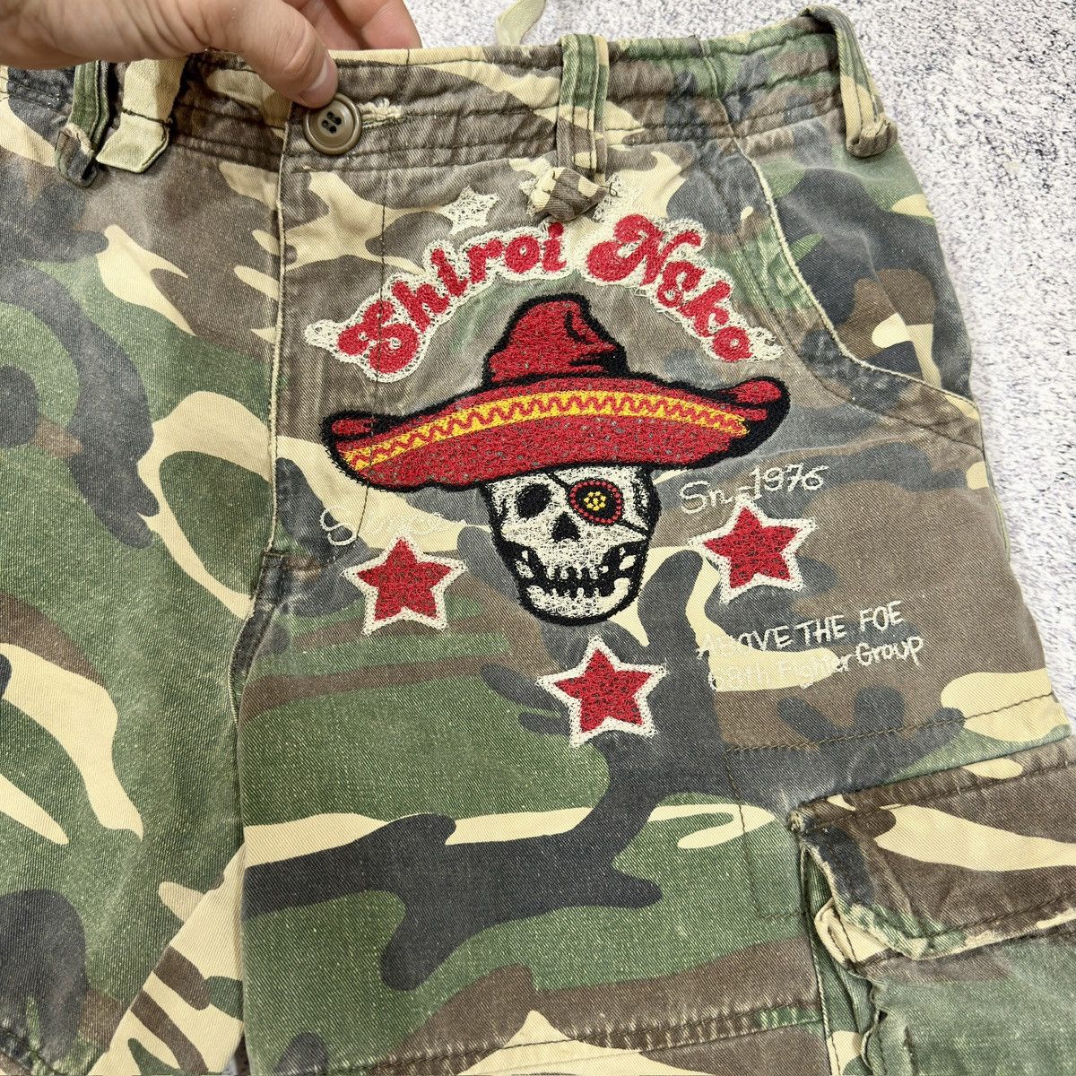Designer × Japanese Brand Shiroi Neko Designer’s Cargo Shorts 32 size Size US 32 / EU 48 - 4 Thumbnail