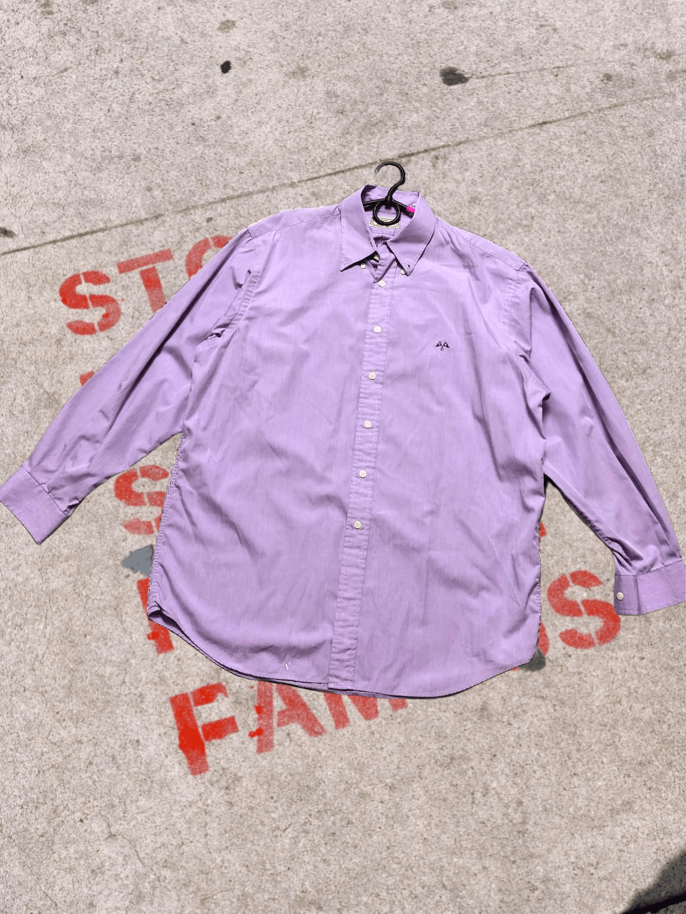 Burberry Vintage Thomas Burberry Classic Fit Button Up Shirt Size US L / EU 52-54 / 3 - 1 Thumbnail