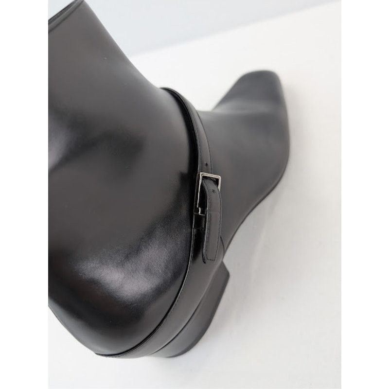 Saint Laurent Paris o1rshd1 Augustin 30 Zipped Boots in Nero Size US 8 / EU 41 - 17 Thumbnail