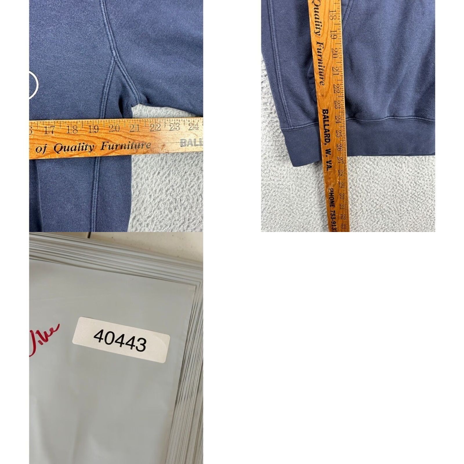 Nike Nike Just Do It Hoodie Sweatshirt Mens Medium Blue Pullover Hooded Logo Graphic Print Size US M / EU 48-50 / 2 - 8 Thumbnail