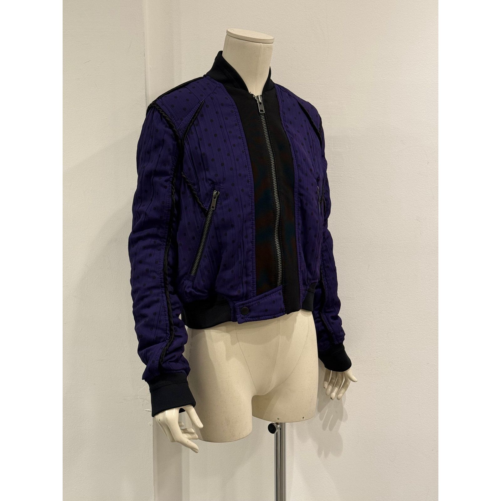 Haider Ackermann Haider Ackermann purple bomber jacket Size M / US 6-8 / IT 42-44 - 3 Thumbnail
