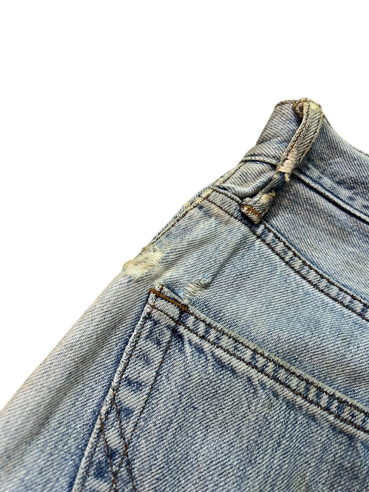 Edwin Vintage Edwin Baggy Distressed Faded Dirty Jean Very Rare Size US 30 / EU 46 - 15 Thumbnail