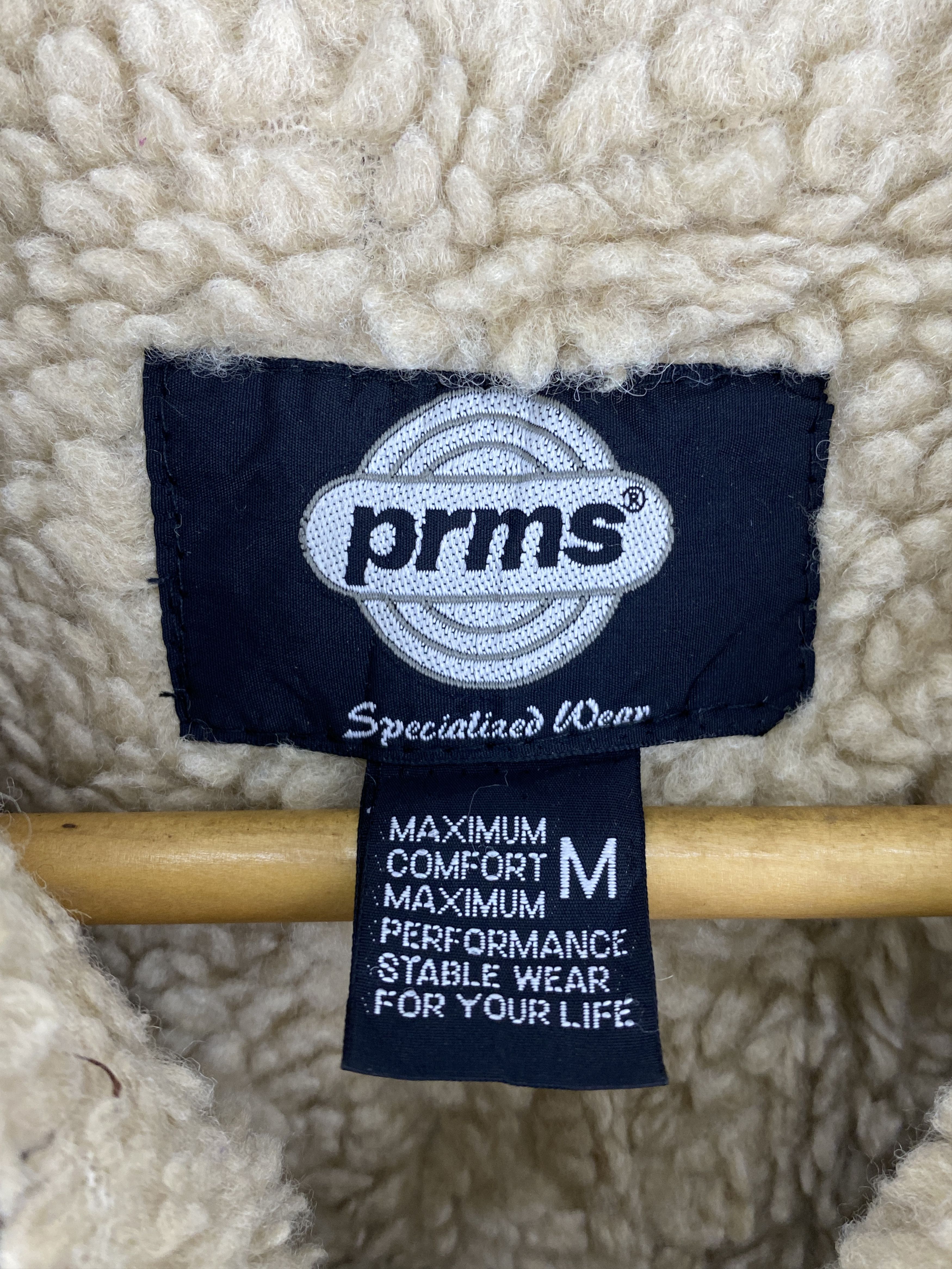 Japanese Brand Vintage 80s PRMS Japan Sherpa Suede Leather Jacket J2036 Size US M / EU 48-50 / 2 - 7 Thumbnail