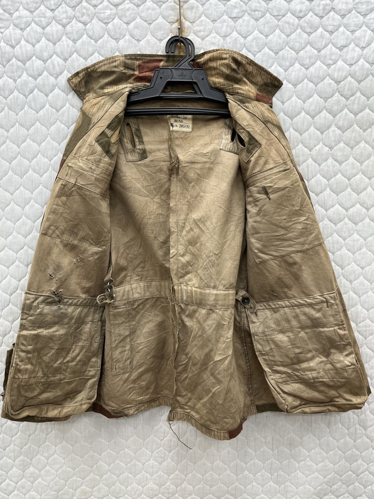 Vintage 🔥VTG Germany BGS Sumpfmuster Camouflage Pattern Jacket Size US M / EU 48-50 / 2 - 7 Thumbnail