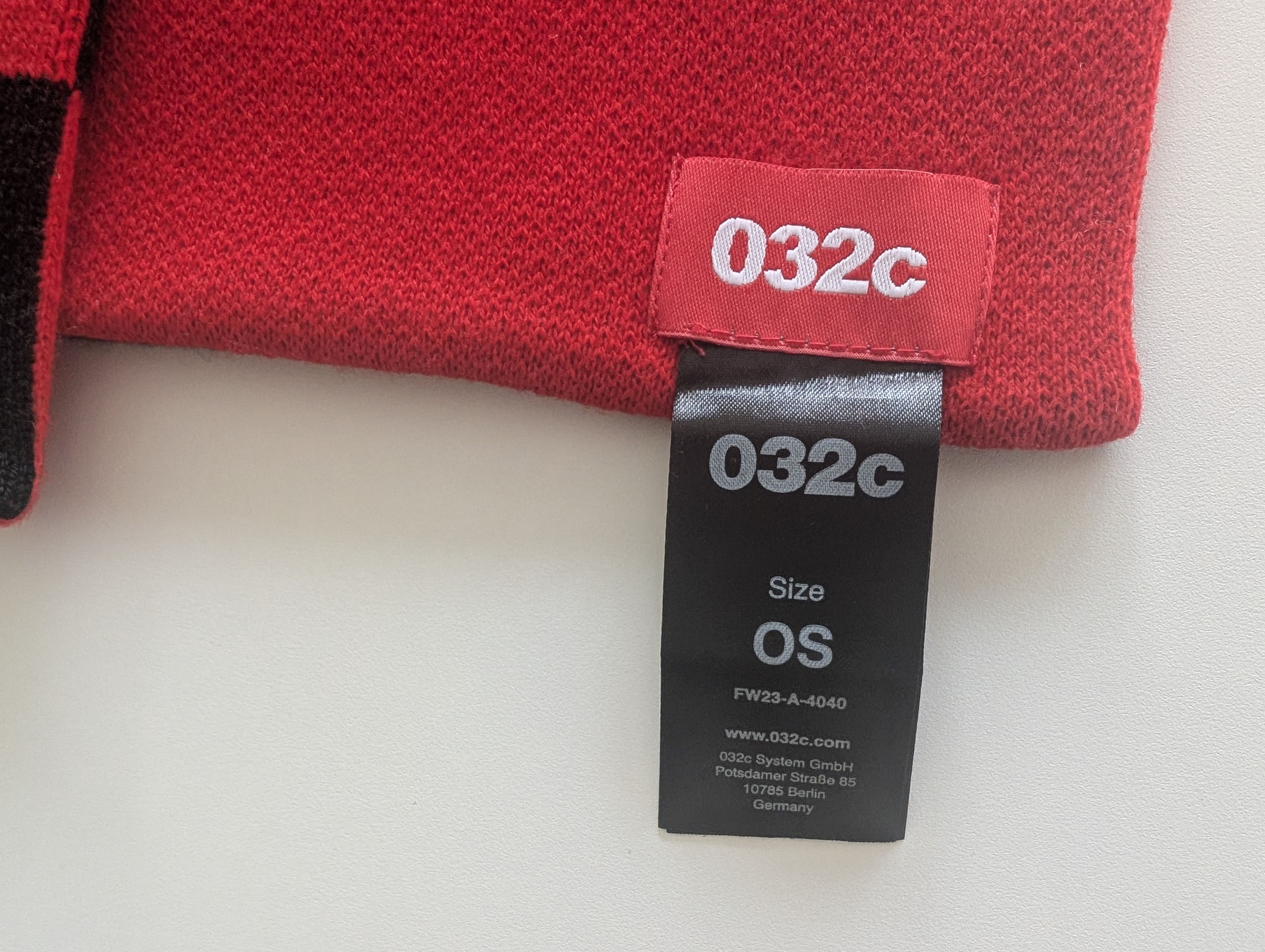 032c 032c fanscarf Size ONE SIZE - 5 Thumbnail