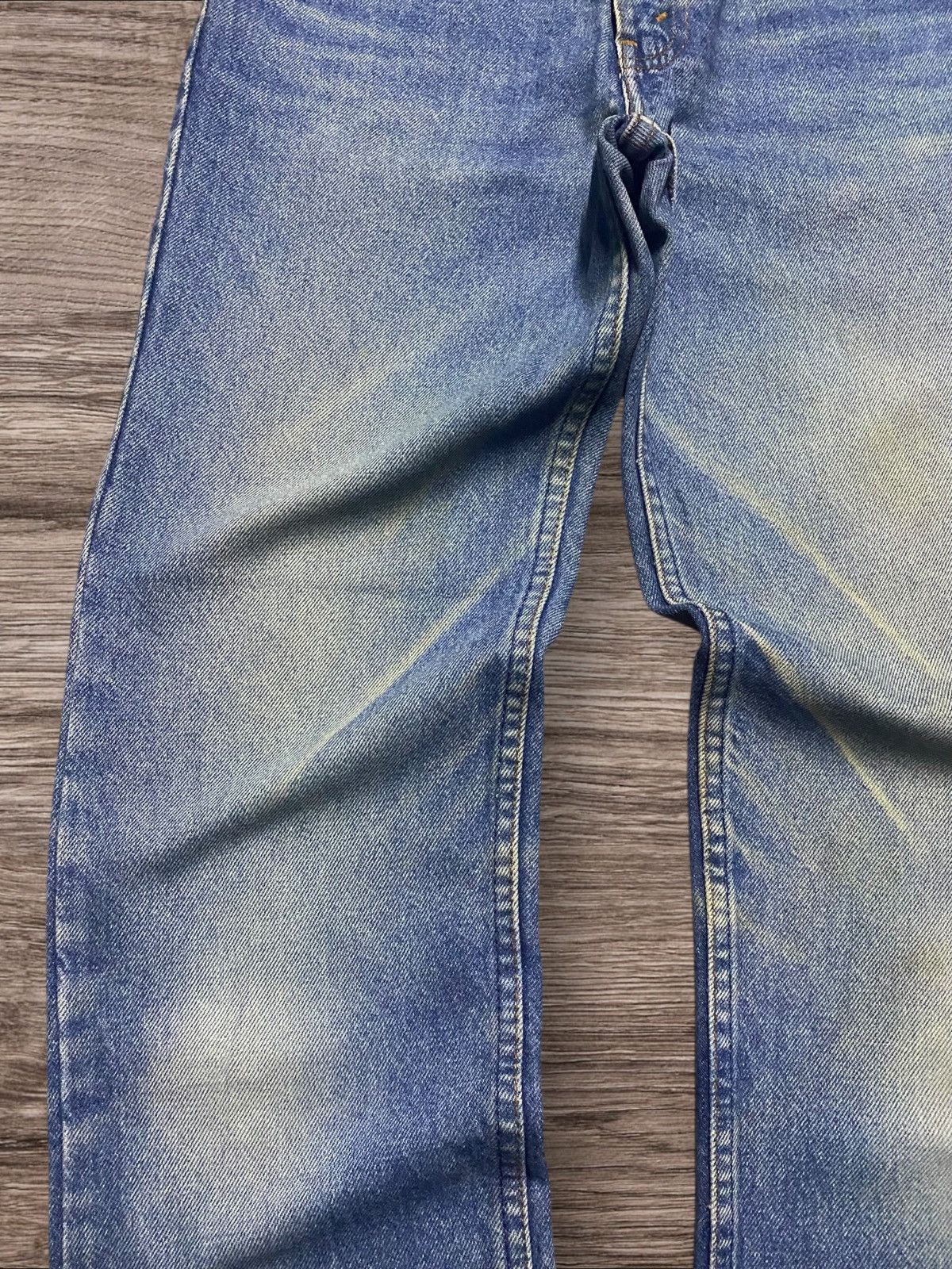 Levi's Vintage Clothing Vintage Levis 606 Light Wash Distressed Tapered Leg Size US 29 - 7 Thumbnail