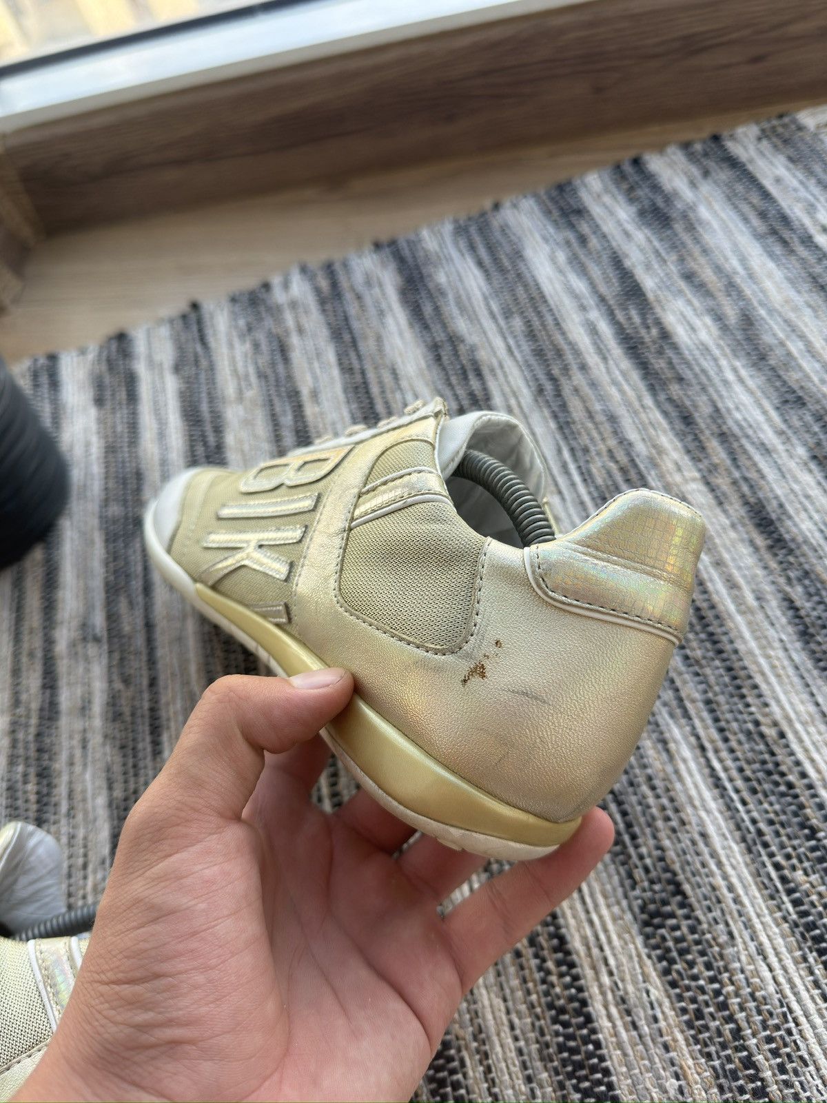 Dirk Bikkembergs Dirk Bikkembergs Vintage Leather Trainer Sneakers Shoes Size US 6 / IT 36 - 4 Thumbnail