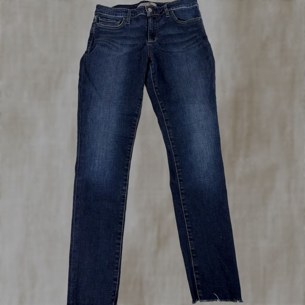 Vintage Joes Jeans Jeans Women’s 29 Dark Wash Ankle Skinny Raw Hem Shirt? Size 29" - 1 Thumbnail