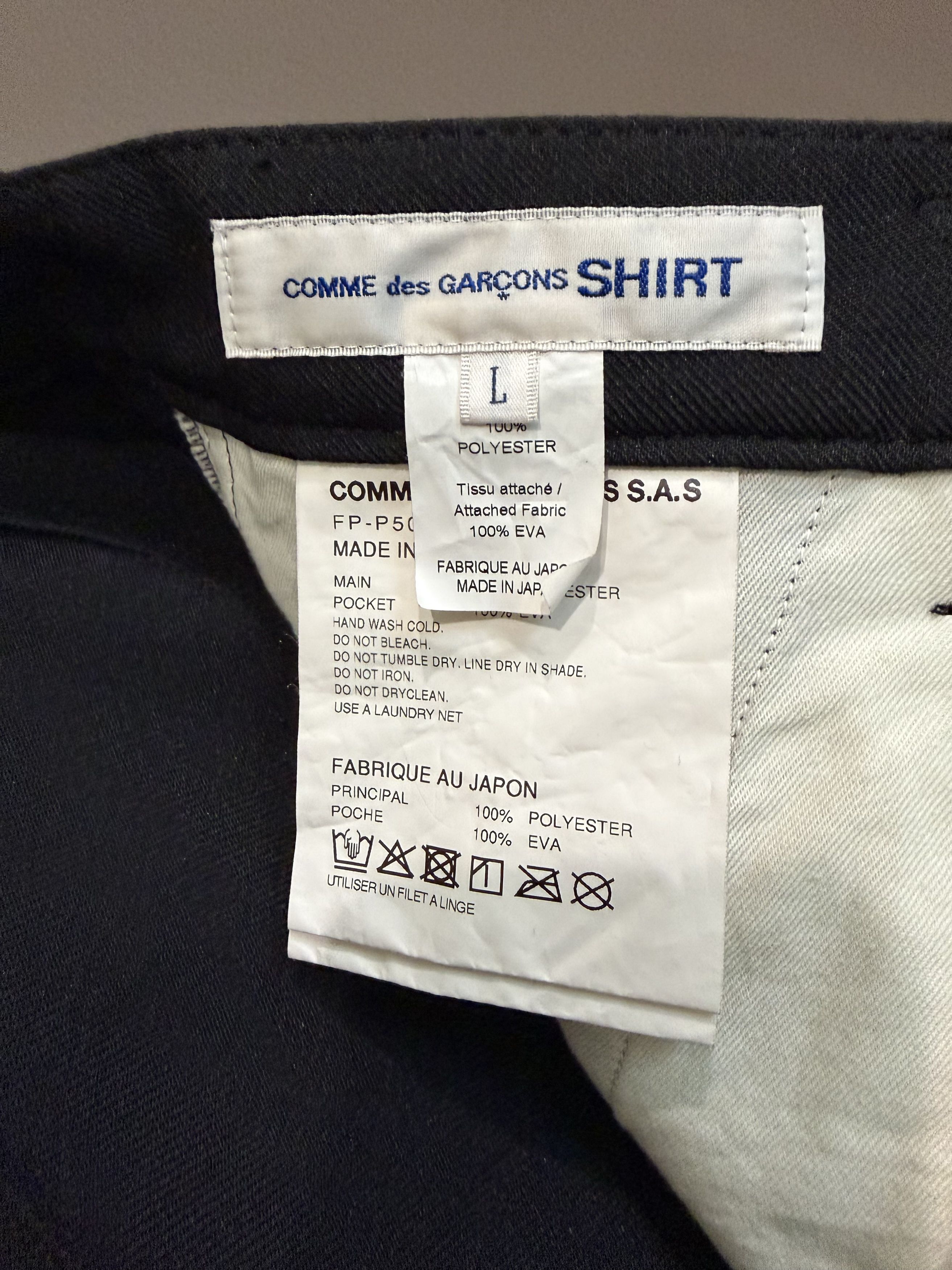 Comme des Garcons SHIRT CDG SHIRT - MENS SHORT Size US 32 / EU 48 - 6 Thumbnail