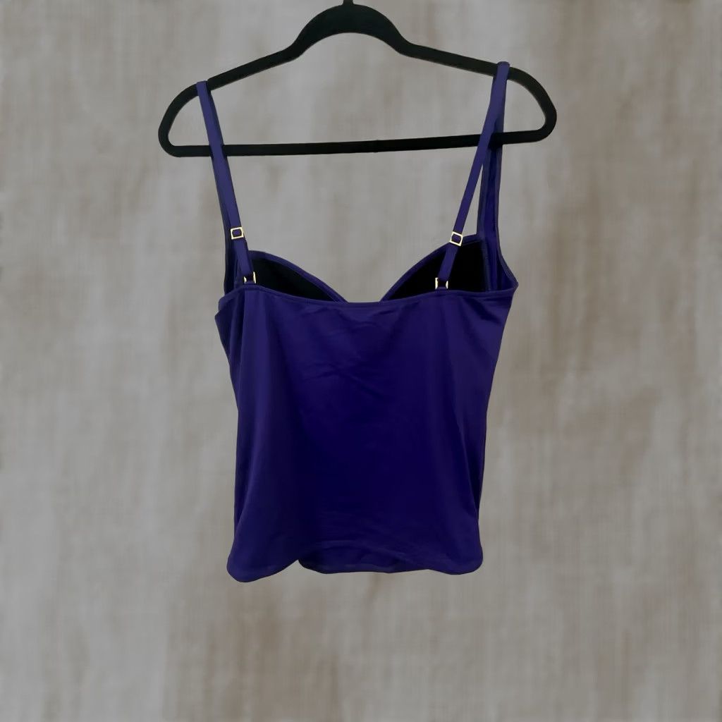 Vintage La Blanca Purple Goddess One Piece Swimsuit Womens 14 Regular Size ONE SIZE - 1 Thumbnail
