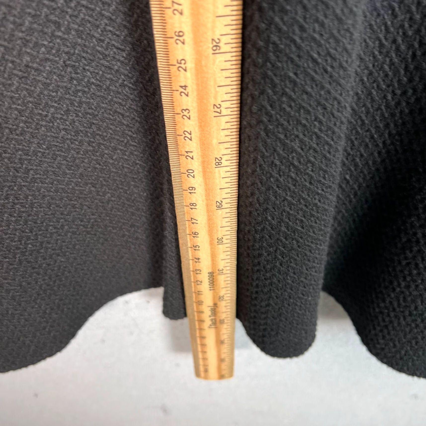 Club Monaco VINTAGE Club Monaco Black Textured A-Line Dress 3/4 Sleeve Size 8 Polyester Blend Women Shipped Next Business Day Size M / US 6-8 / IT 42-44 - 5 Thumbnail