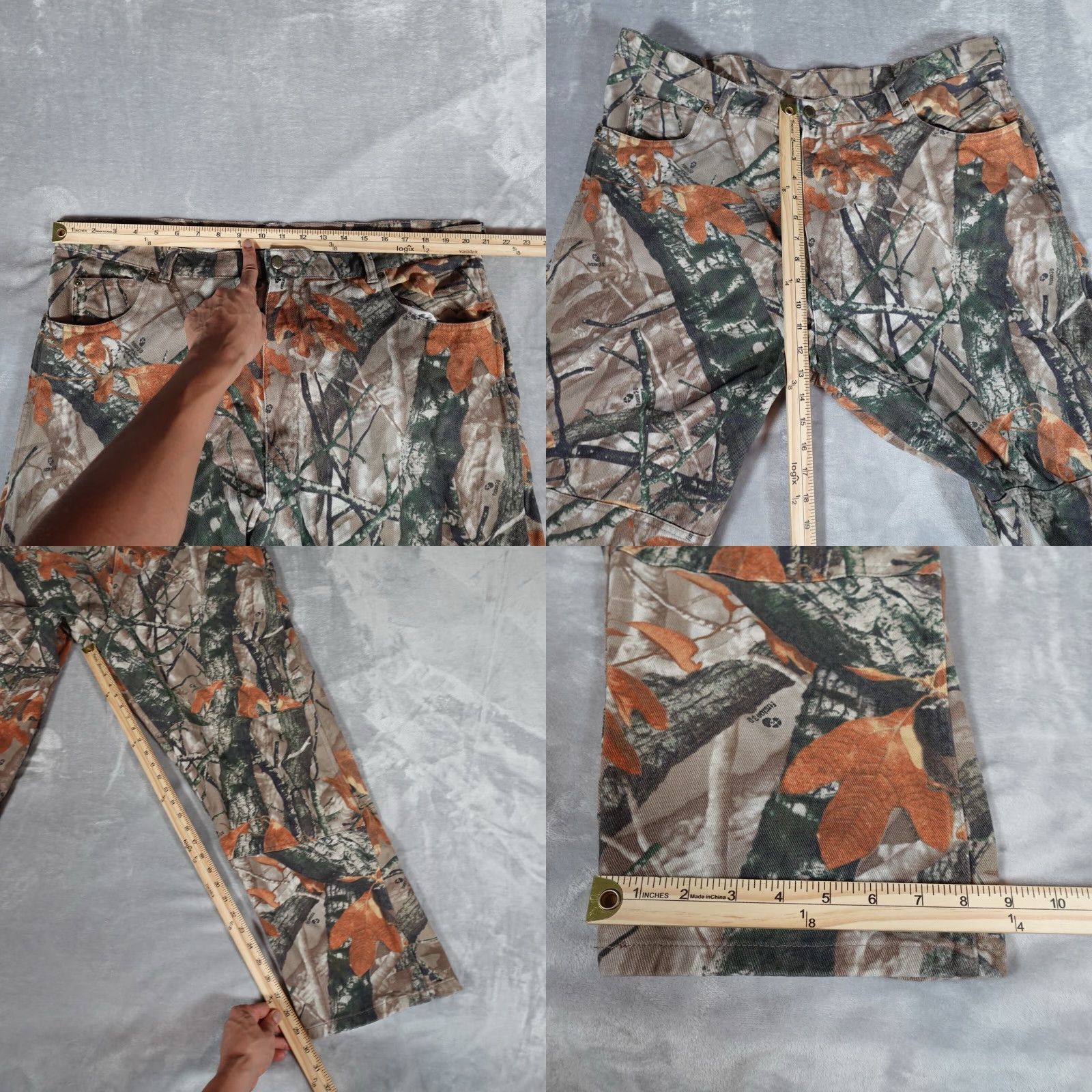 Wrangler VINTAGE Wrangler Fusion 3D Camo Hunting Double Knee Jeans Pants Mens 42x30 97GR1FS Size US 42 / EU 58 - 8 Thumbnail
