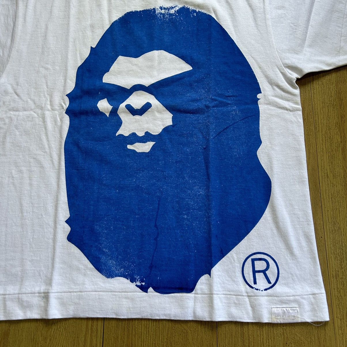 Bape Bape Exclusive Handprint Big Head Tee Size US M / EU 48-50 / 2 - 2 Thumbnail