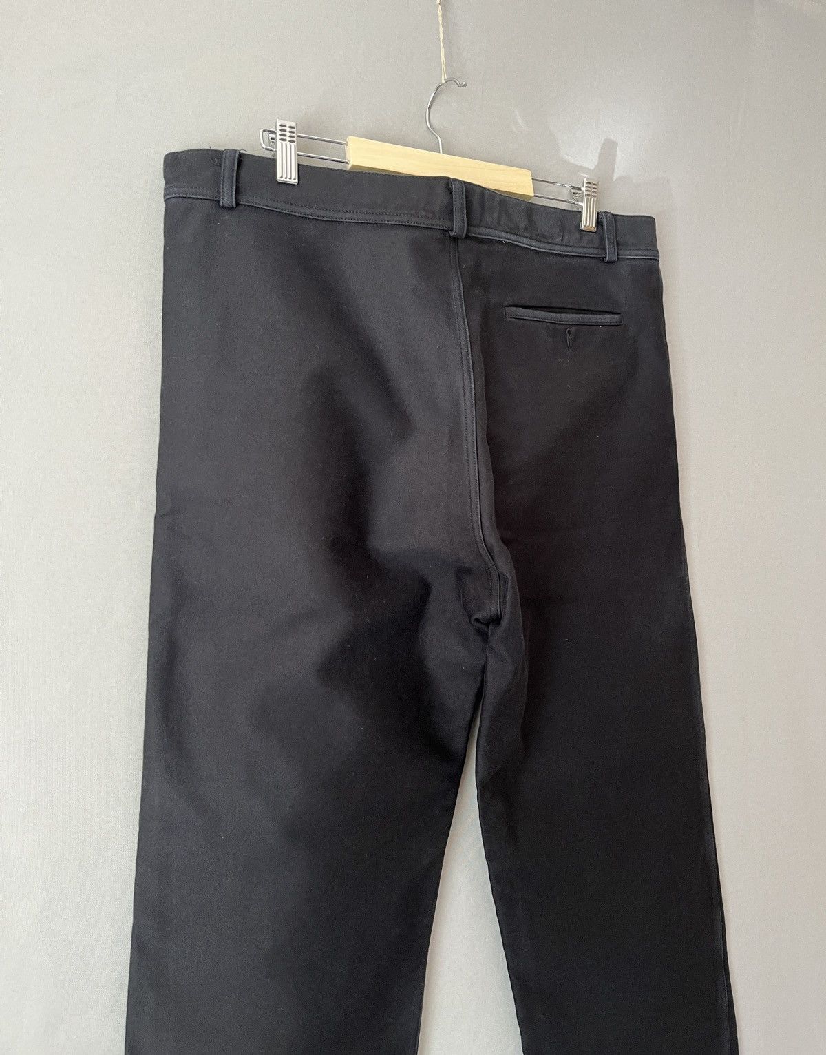 Jil Sander Jil Sander Moleskin Heavy Cotton Wide Legs Pants Size US 34 / EU 50 - 11 Thumbnail