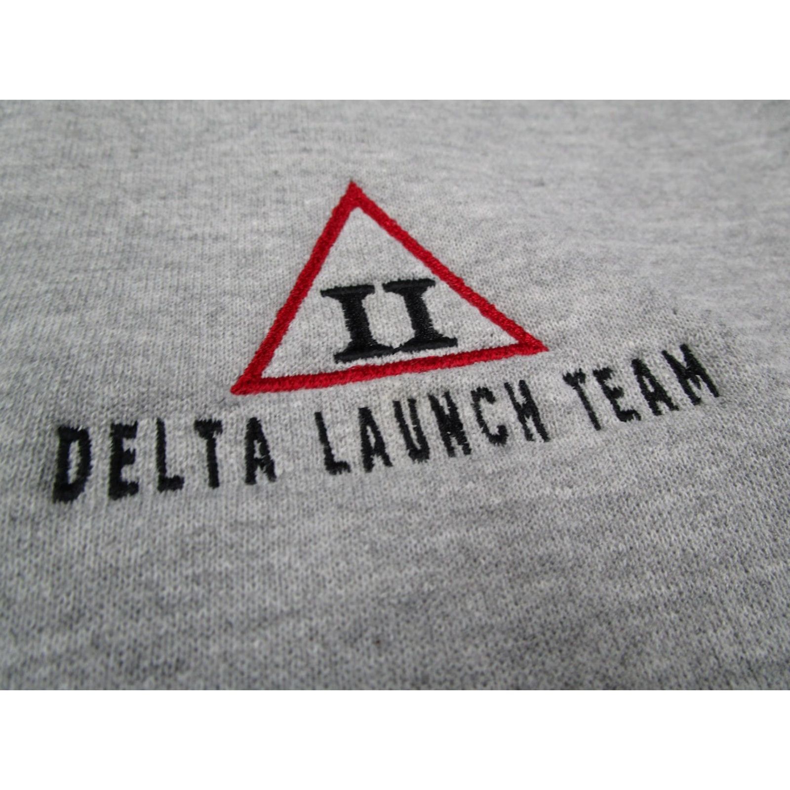 Lee VINTAGE Lee Sweatshirt Mens Large Gray Delta II Launch Team Embroidered Crewneck Rocket Size US L / EU 52-54 / 3 - 3 Thumbnail