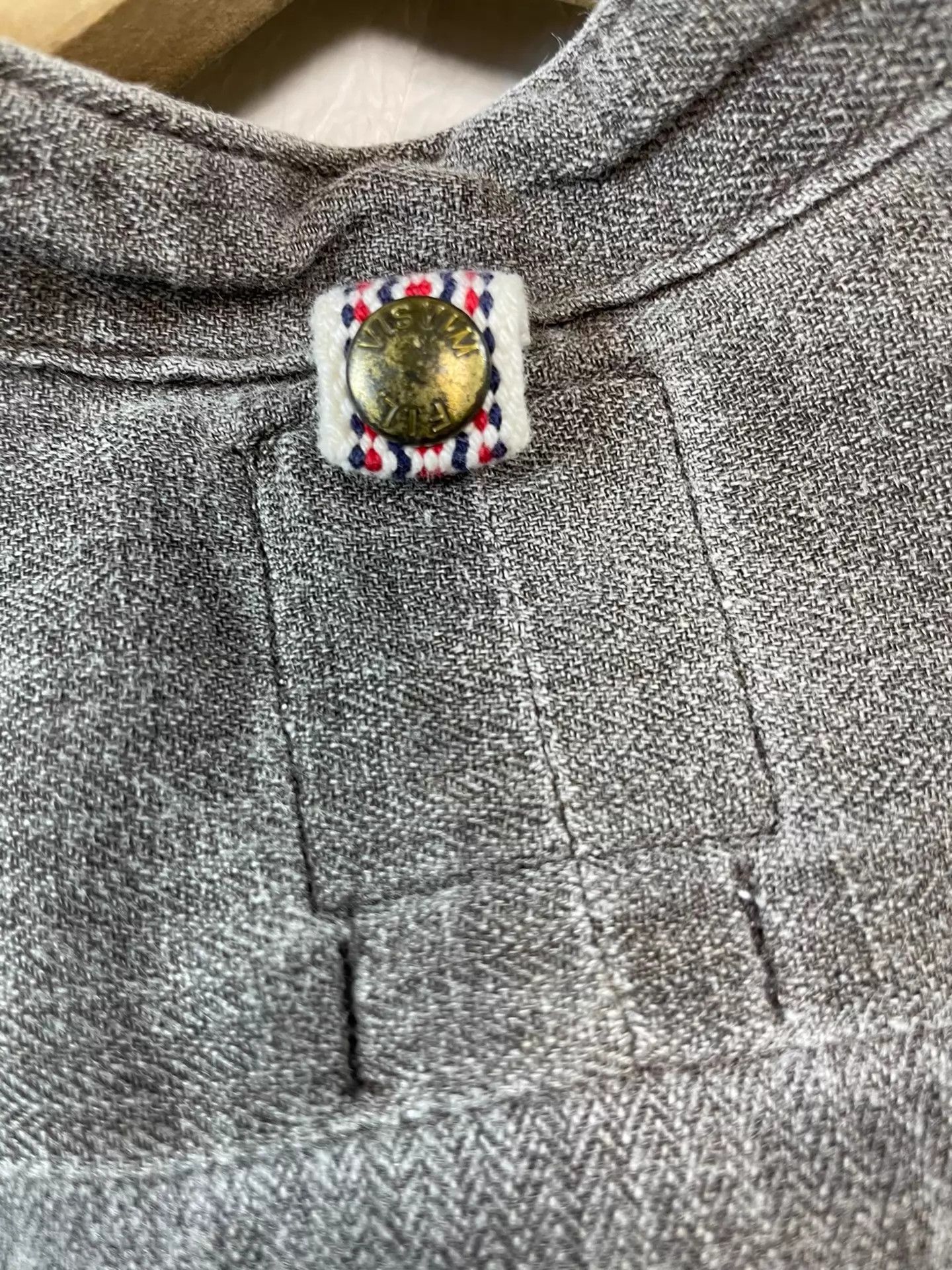 Visvim VISVIM LONG RIDER SHIRT L/S Mud Dyed Collarless Size US M / EU 48-50 / 2 - 6 Thumbnail