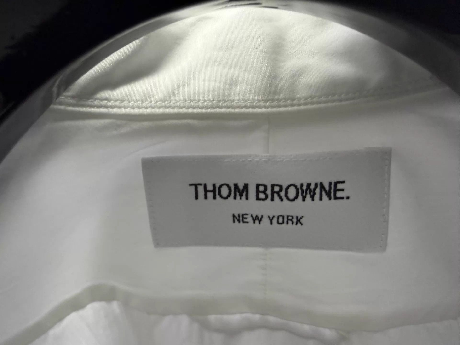 Thom Browne Thom Browne Classic Double Sleeve Shirt White Poplin Size 2 Size US M / EU 48-50 / 2 - 3 Thumbnail