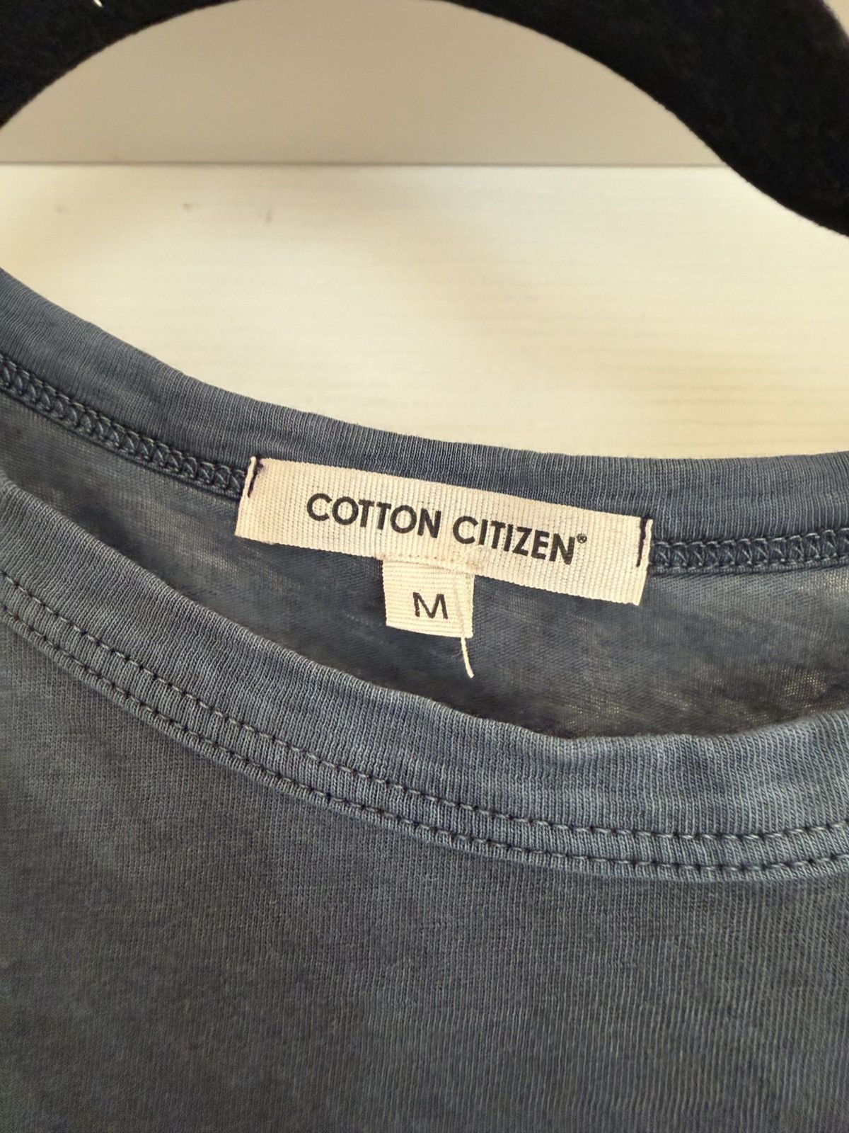 COTTONCITIZEN Navy Blue Pocket Tee Size US M / EU 48-50 / 2 - 2 Thumbnail