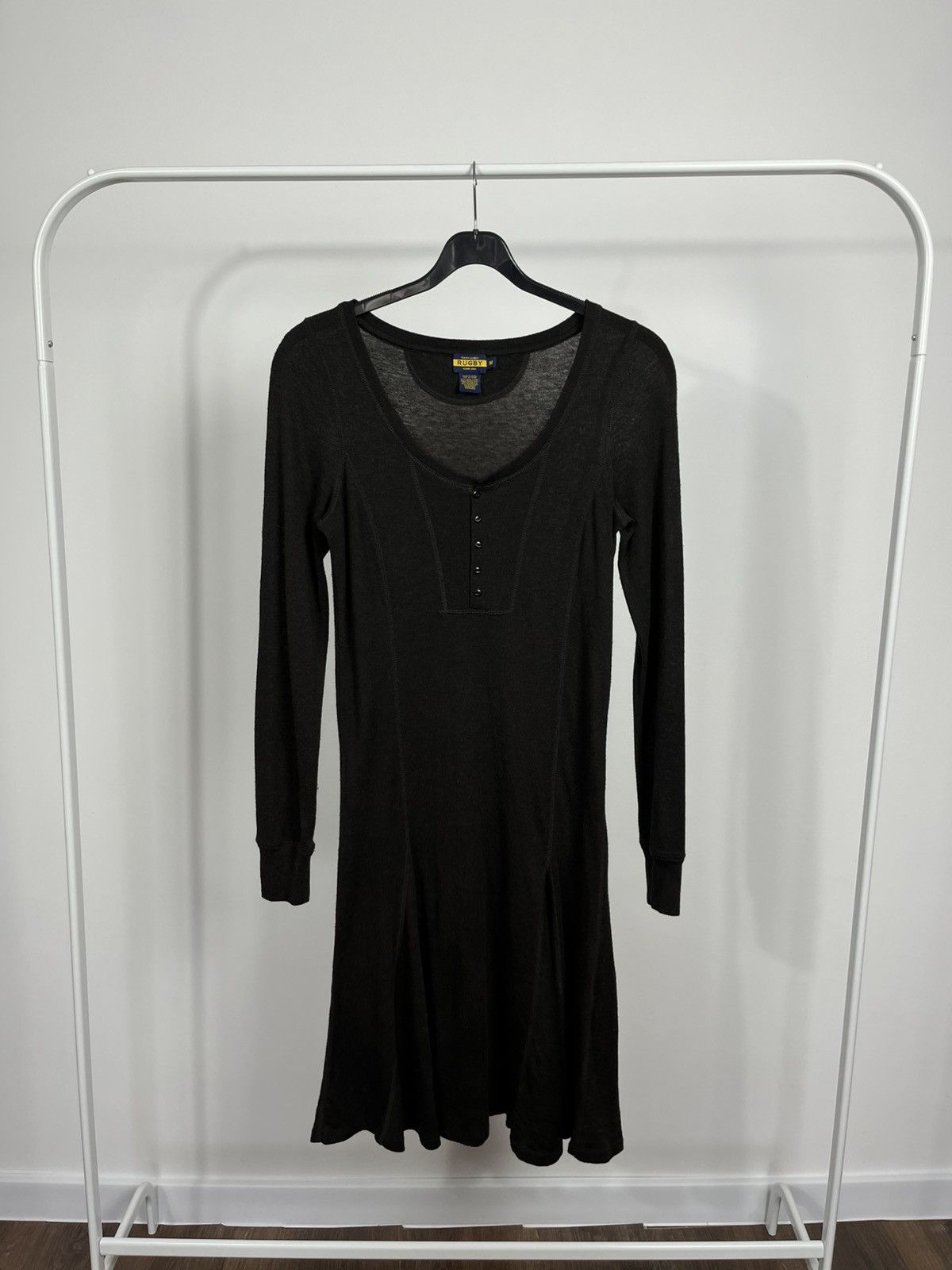 Ralph Lauren Ralph Lauren Rugby Brown Wool Blend Long Sleeve Dress M Size M / US 6-8 / IT 42-44 - 1 Thumbnail