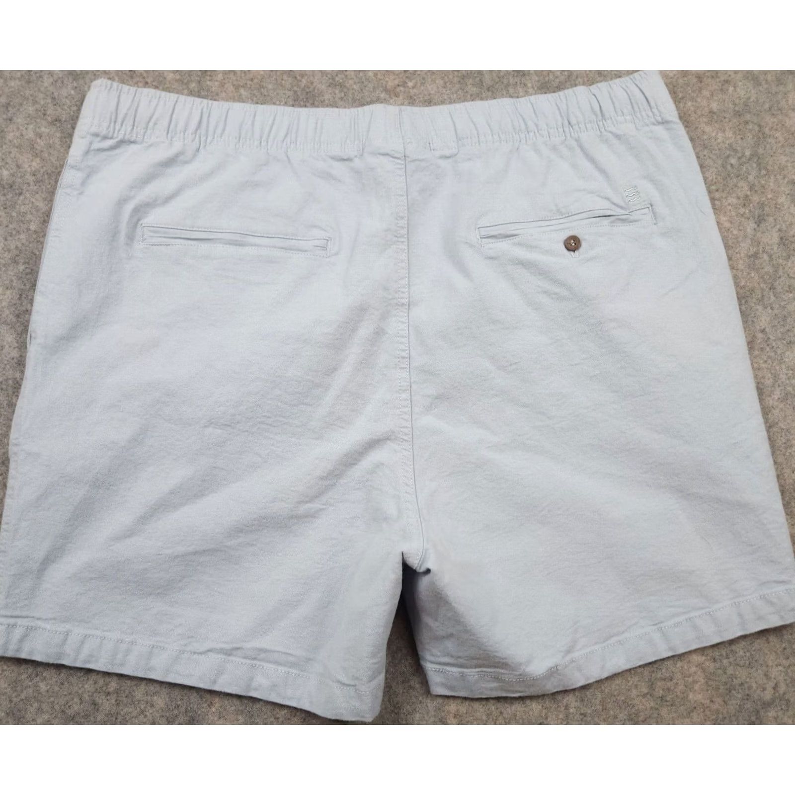 Vintage Free Fly Shorts Mens XL Blue Canvas Pockets Drawstring Elastic Waist Cotton Spandex Bamboo Beach Outdoor 90s (If applicable) No—Oops Size US 36 / EU 52 - 7 Thumbnail