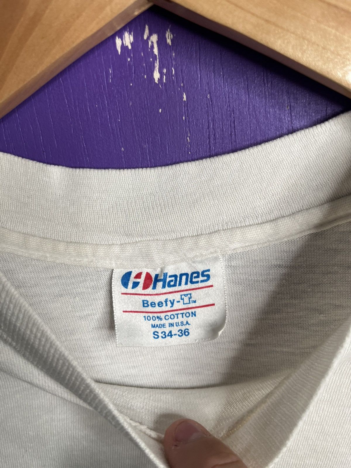 Vintage × Yamaha Vintage 80s Yamaha skis chest stripes t-shirt Size US S / EU 44-46 / 1 - 4 Thumbnail