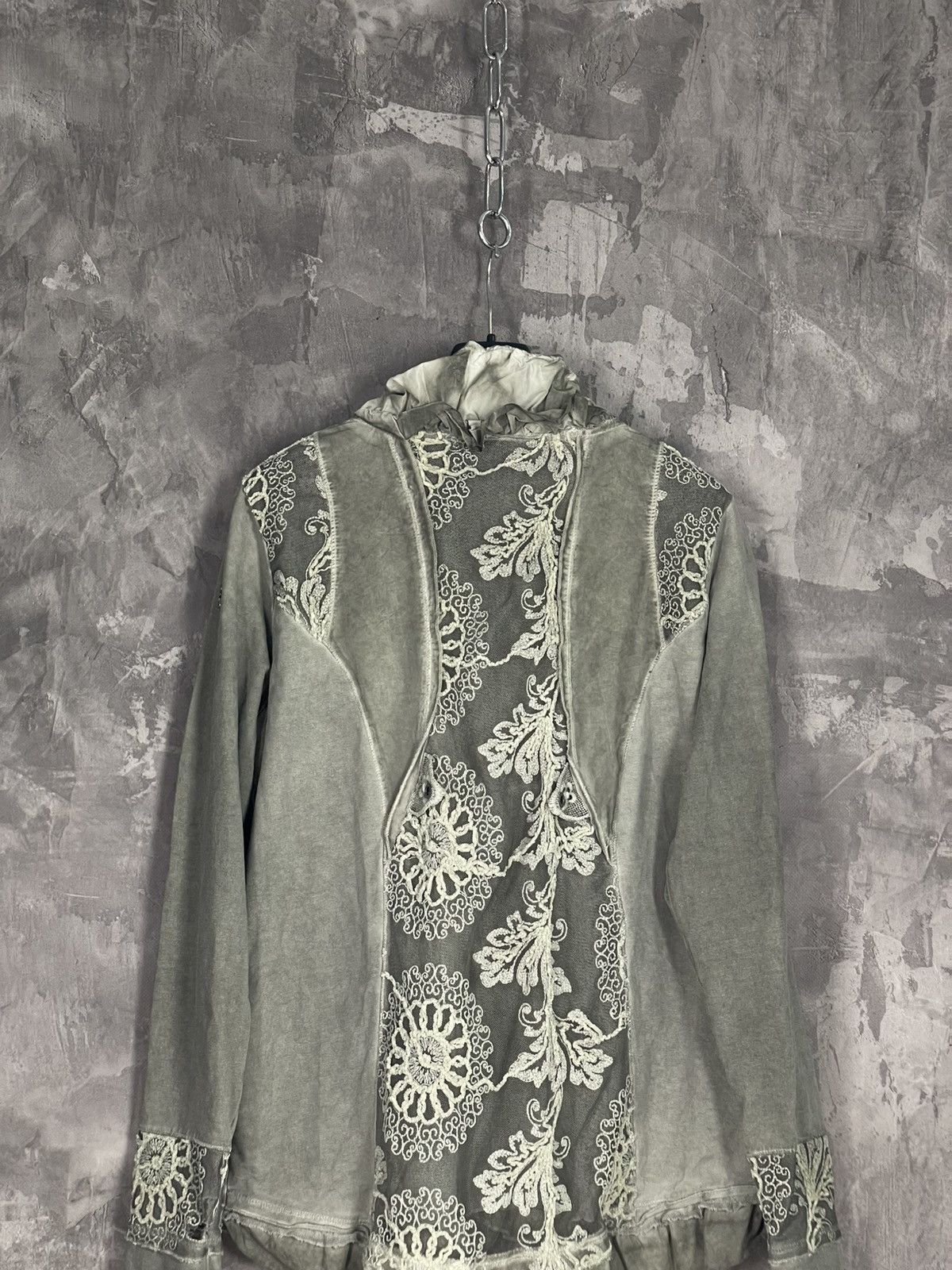 Vintage Vintage Goth Deprimes Style Emo Abstract Blouse Size M / US 6-8 / IT 42-44 - 8 Thumbnail