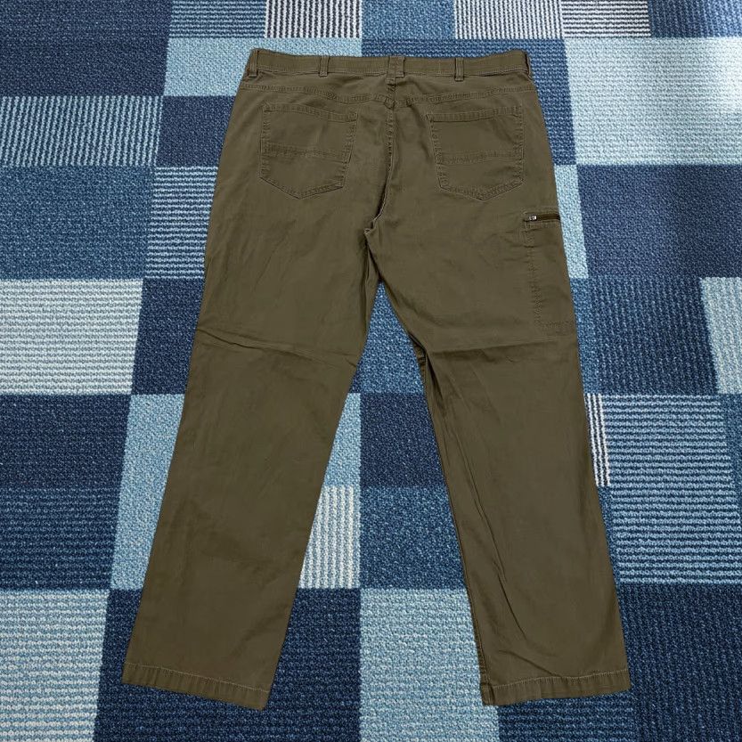 Weatherproof Weatherproof Men's Pants Straight Leg Moss Green 40X32 Chino Canvas Cargo Pockets Slashes Zip Front Button Regular Fit Size US 40 / EU 56 - 1 Thumbnail
