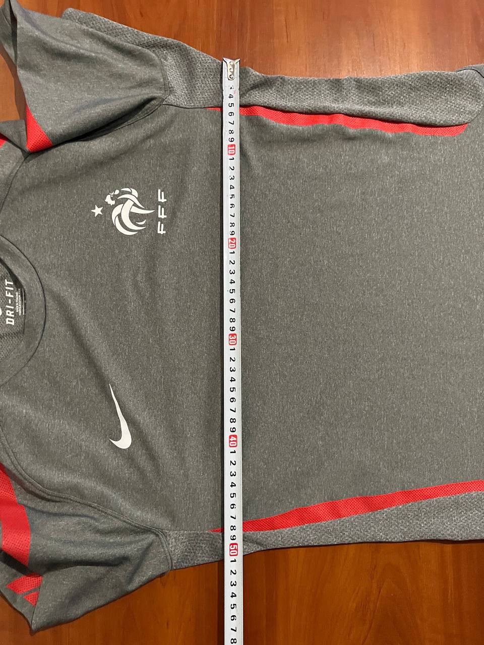 Nike 2011/12 FRANCE TEAM TRAINING SOCCER JERSEY FOOTBALL SHIRT L Size US L / EU 52-54 / 3 - 12 Thumbnail