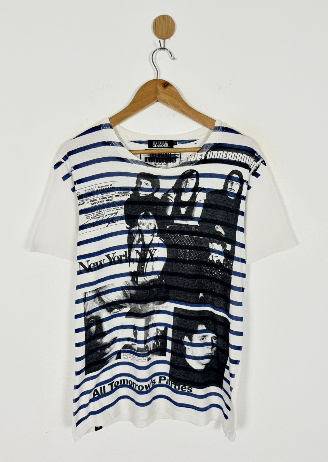 Hysteric Glamour Hysteric Glamour Velvet Underground shirt Size US M / EU 48-50 / 2 - 1 Thumbnail