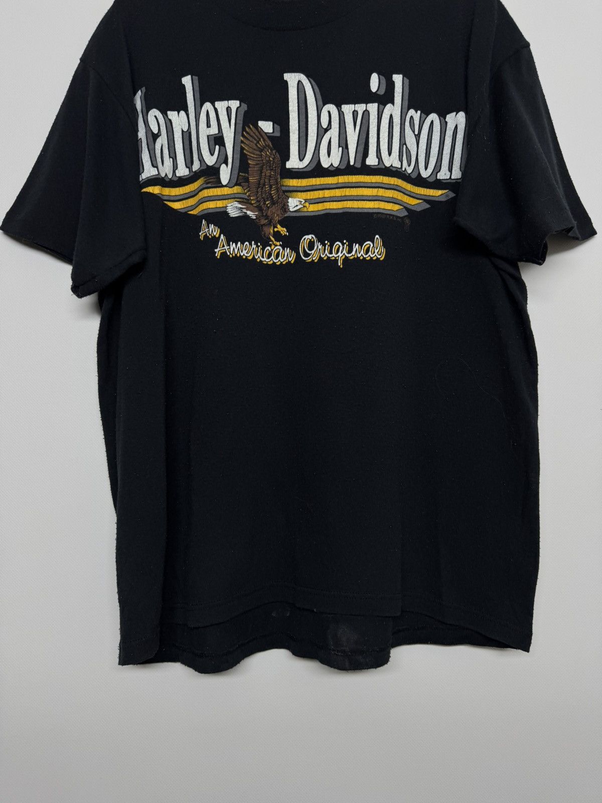 Vintage Vintage 80s Harley Davidson T-Shirt Size US L / EU 52-54 / 3 - 9 Thumbnail