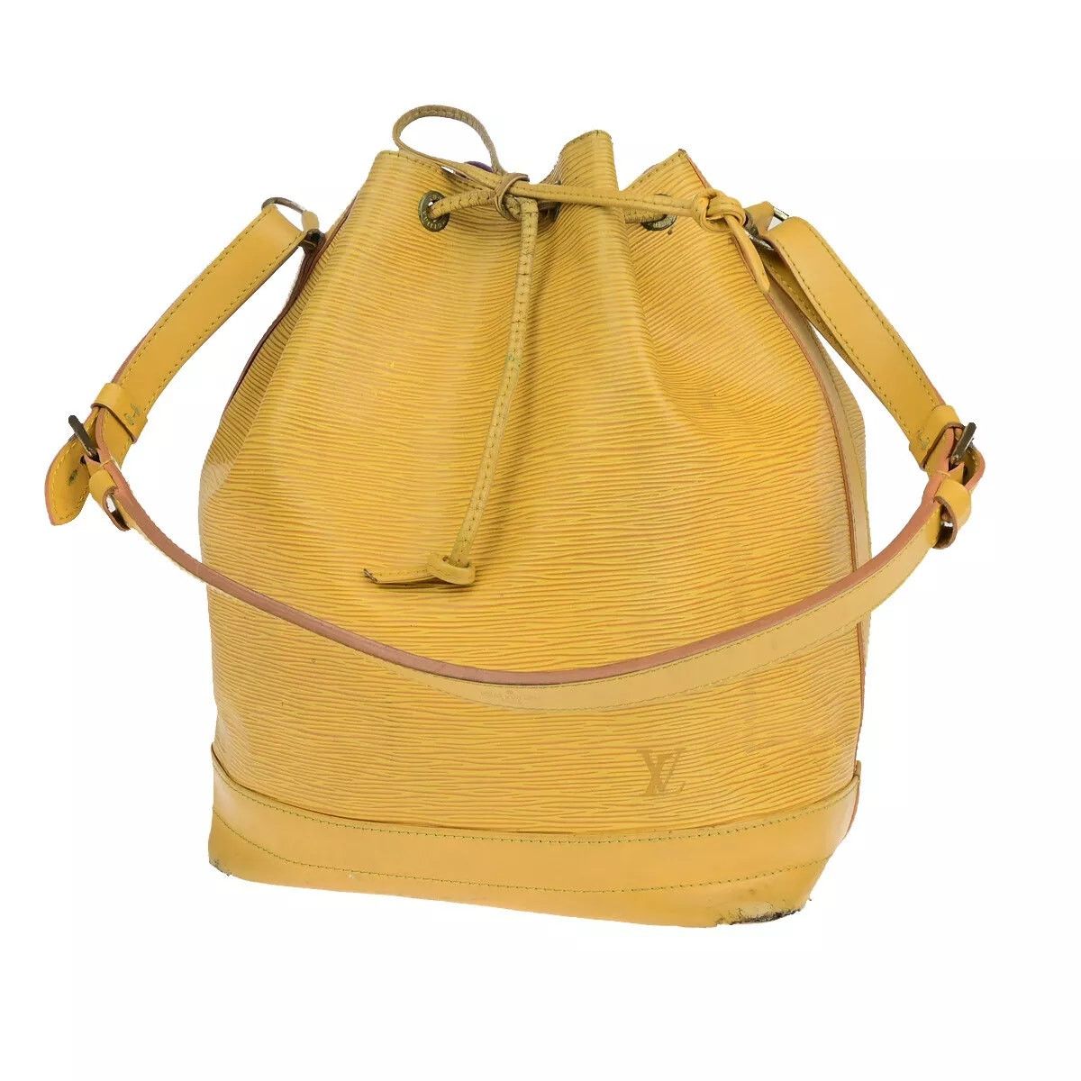 Louis Vuitton Epi Noe Gm Drawstring Shoulder Bag Yellow, Women's