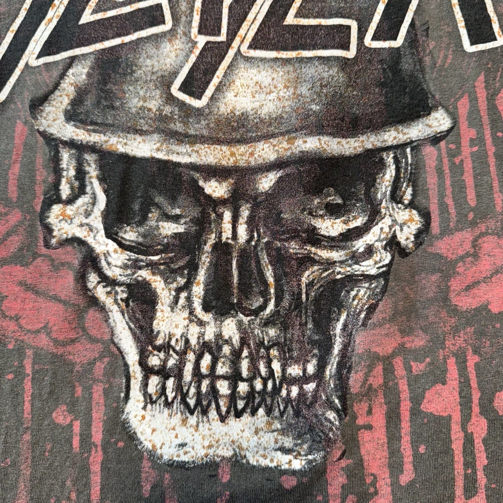 Doublet VINTAGE Slayer T Shirt Size Medium Double Sided Blood Bath Skull Helmet Black Red VTG Size US M / EU 48-50 / 2 - 5 Thumbnail