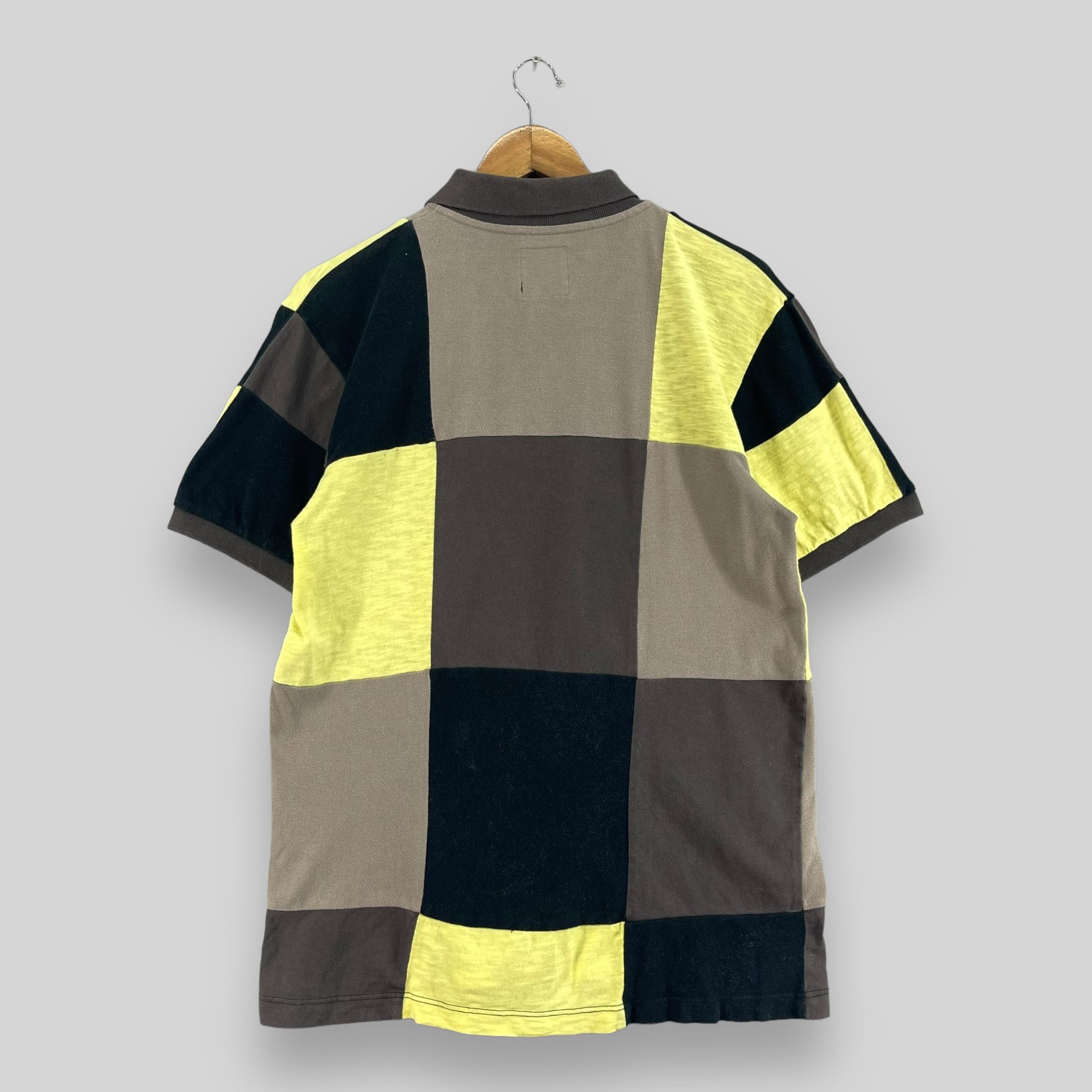 Japanese Brand × PPFM PPFM Checkered Patchwork Multicolor Reconstruct Polos Size US S / EU 44-46 / 1 - 6 Thumbnail