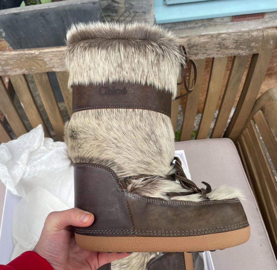 Chloe Chloe moon boots Size US 4.5 / IT 34.5 - 2 Thumbnail