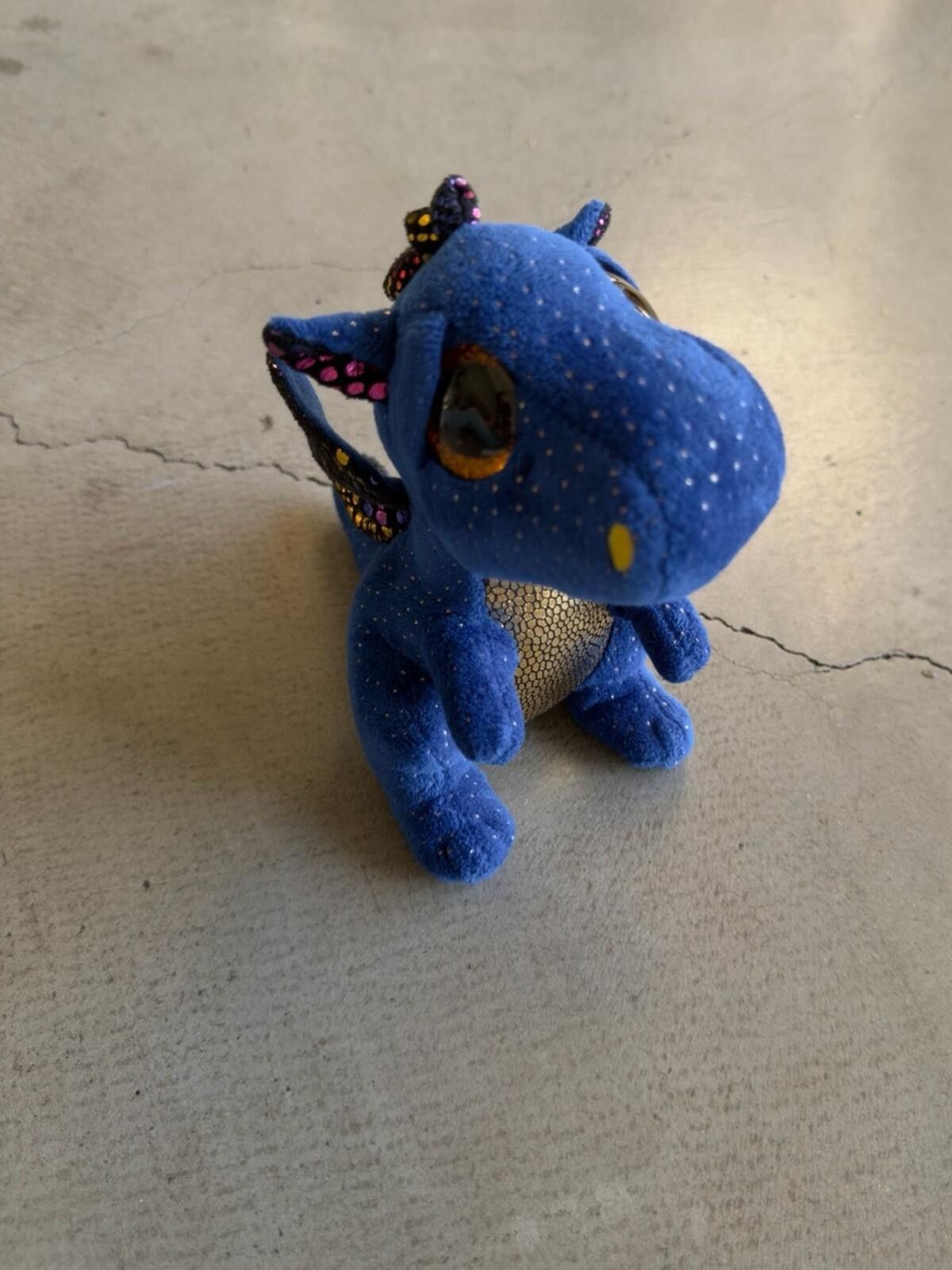 Tyler The Creator Ty Beanie Boo / Dragon Plush Stuffed Animal / blue Size ONE SIZE - 2 Thumbnail