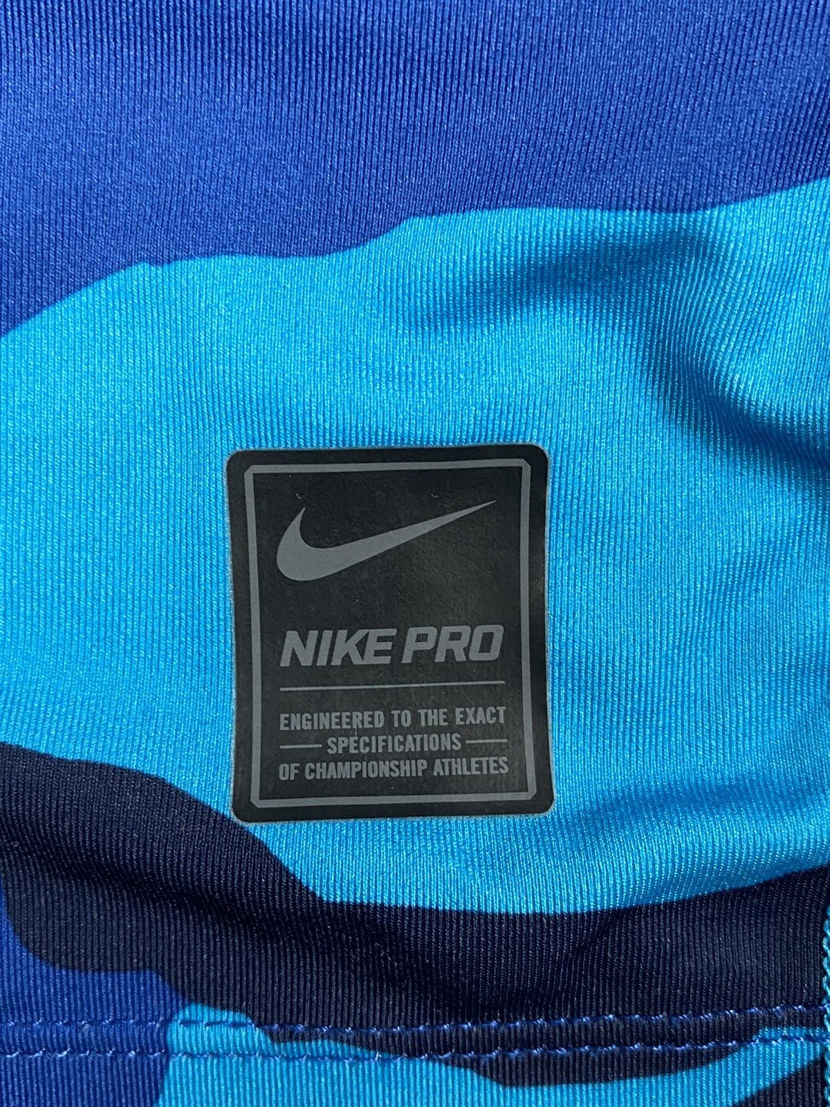Nike Nike Pro Combat Big Logo Tee T Shirt Size L / US 10 / IT 46 - 7 Thumbnail