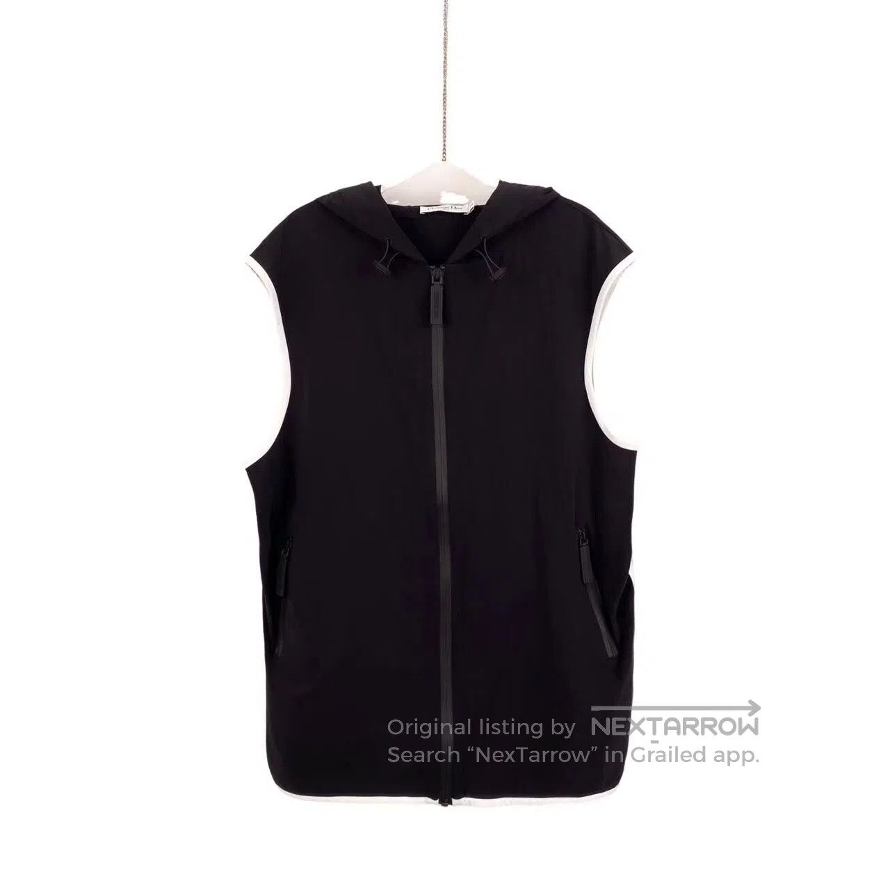 Dior Dior Logo sleeveless hoodie on the back| Size XS / US 0-2 / IT 36-38 - 1 Thumbnail