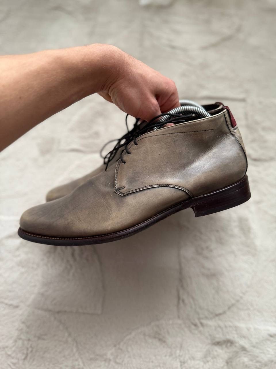 Floris van Bommel Floris Van Bommel Vintage Avant Garde Faded Leather Shoes Size US 8 / EU 41 - 7 Thumbnail