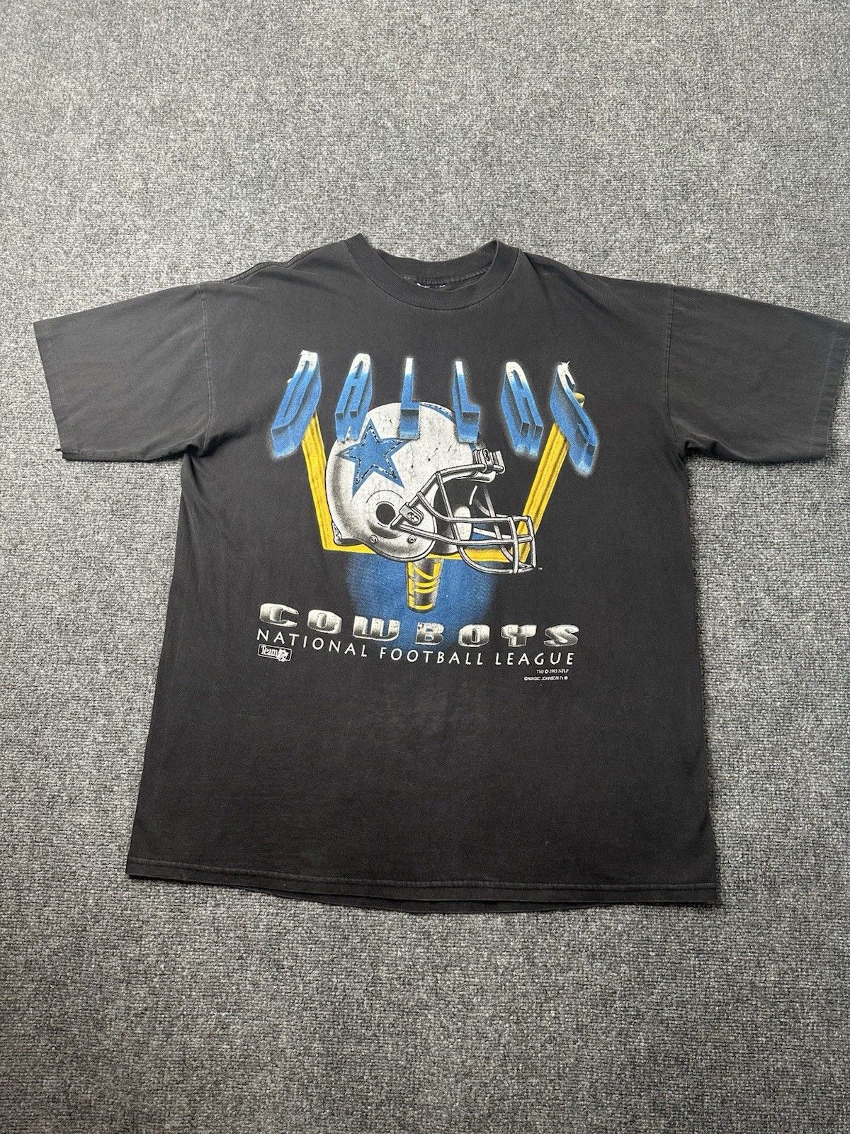 NFL Mens Dallas Cowboys 1993 NFL Graphic T Shirt Black, Size XXL Size US XXL / EU 58 / 5 - 1 Thumbnail