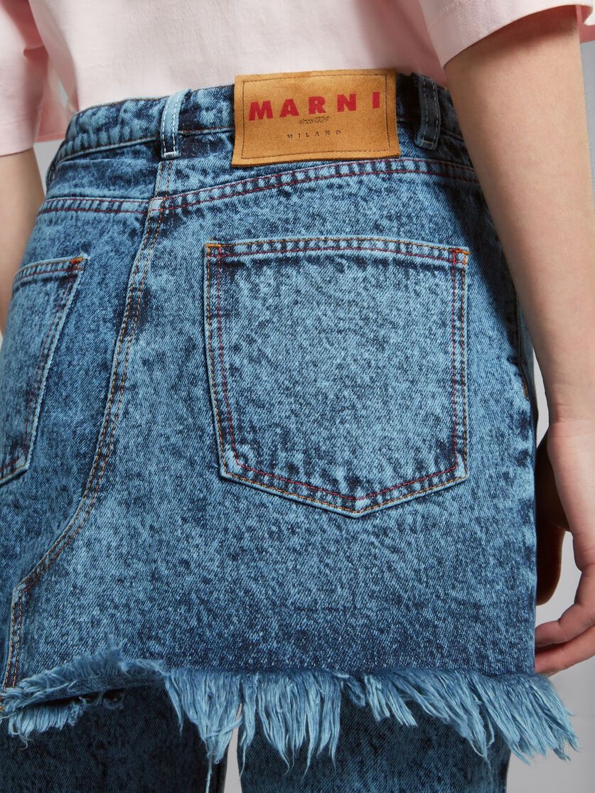 Marni o1w1db10824 Denim Trousers in Blue Size 34" / US 12 / IT 48 - 5 Thumbnail