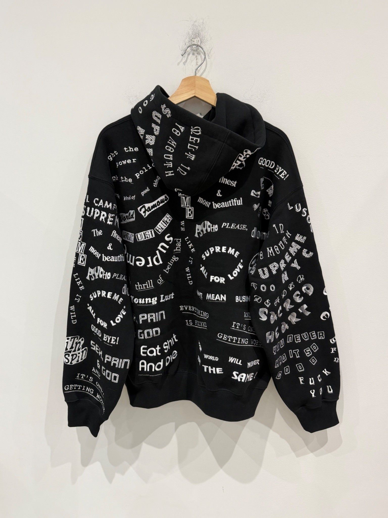 Supreme Supreme Too Deadly Hooded Sweatshirt Black Size US M / EU 48-50 / 2 - 3 Thumbnail