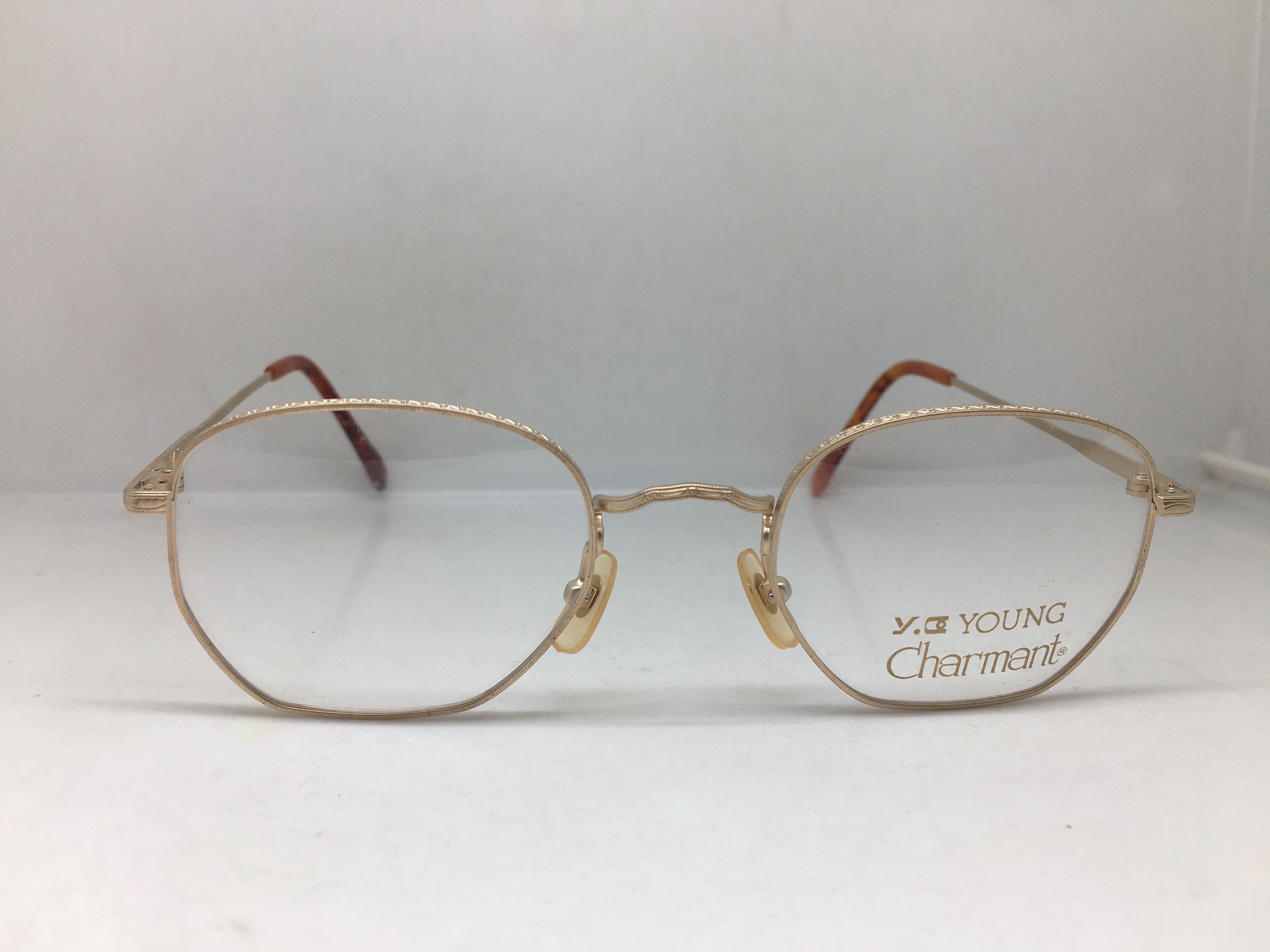 Vintage Vintage Yound Charmant Eyeglasses Frame Ivy League Size ONE SIZE - 1 Thumbnail