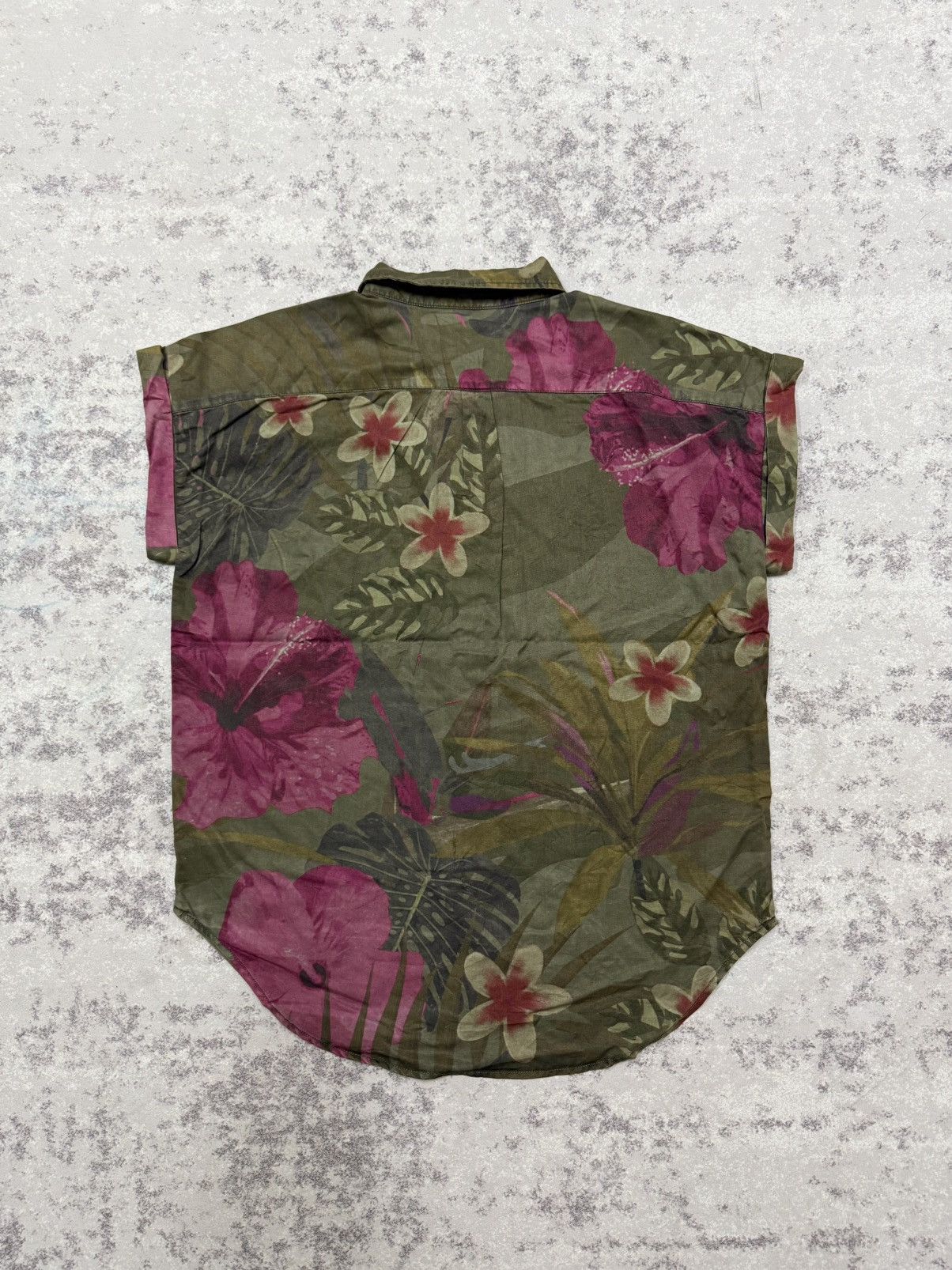 Desigual Desiqual Tencel Tropical Shirt “Rous” Size L / US 10 / IT 46 - 13 Thumbnail