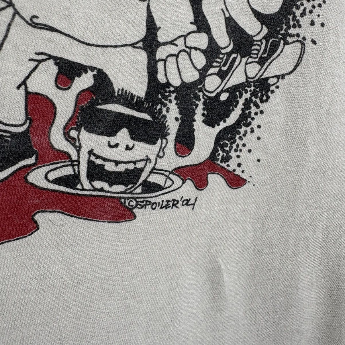 Band Tees Vintage 00s Champion Straight Edge Hardcore Band Tee / Y2K Size US XL / EU 56 / 4 - 5 Thumbnail