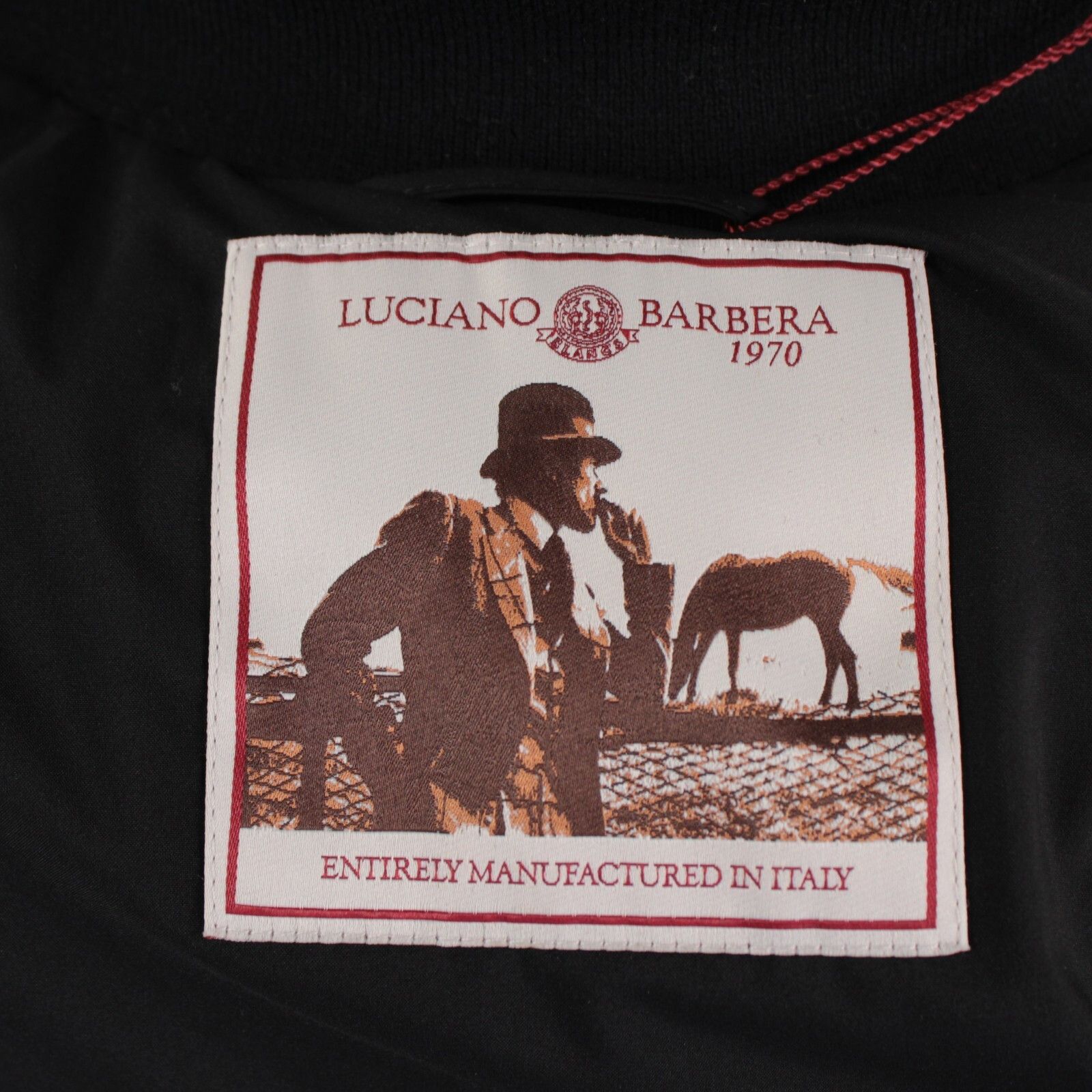 Luciano Barbera Luciano Barbera Jacket Size M US In Black Polyester Size US M / EU 48-50 / 2 - 8 Thumbnail