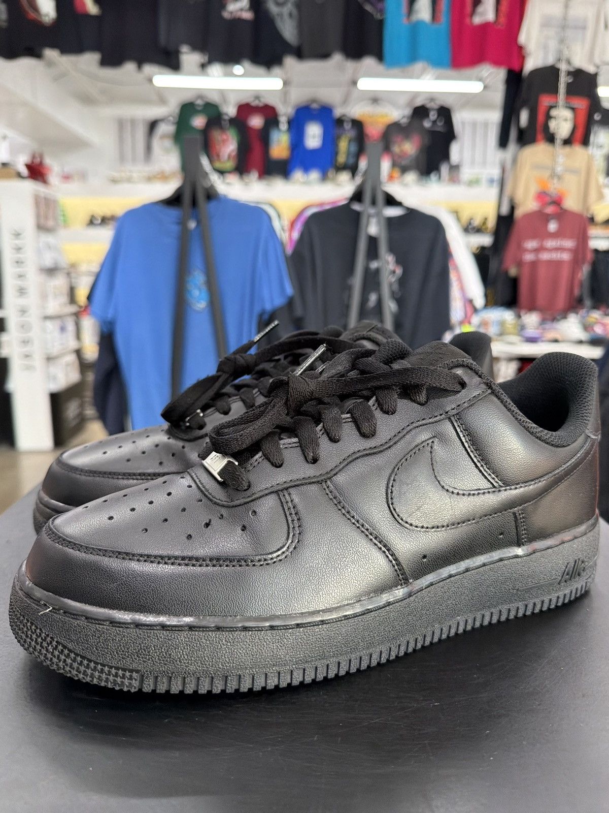 Nike Nike Air Force 1 Low Black Size 10 (2021) Size US 10 / EU 43 - 1 Thumbnail